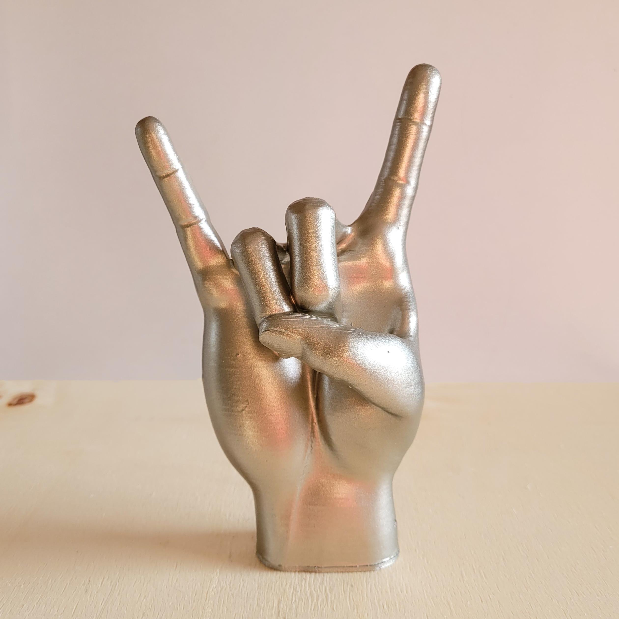 Rock El Figürü | Gümüş