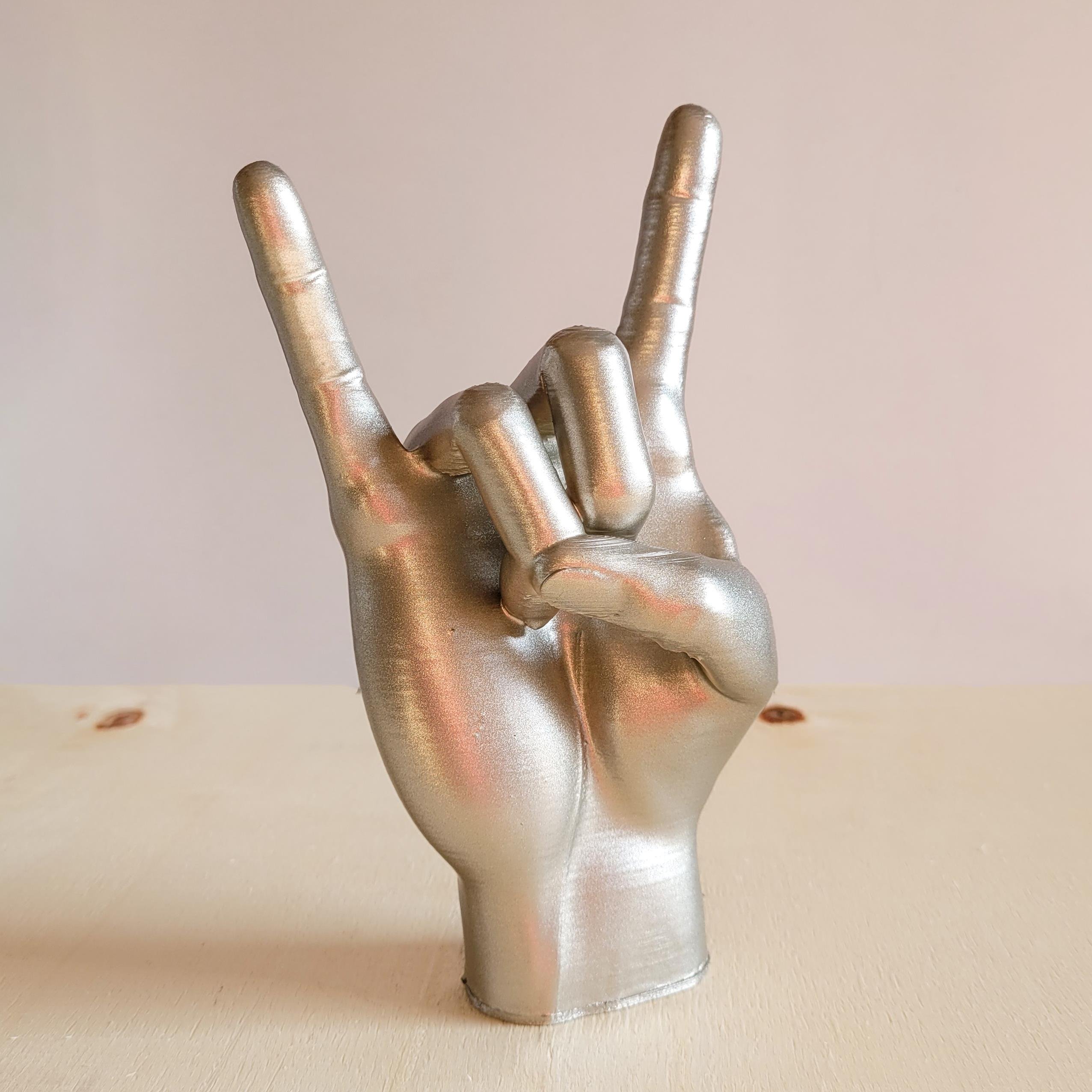 Rock El Figürü | Gümüş