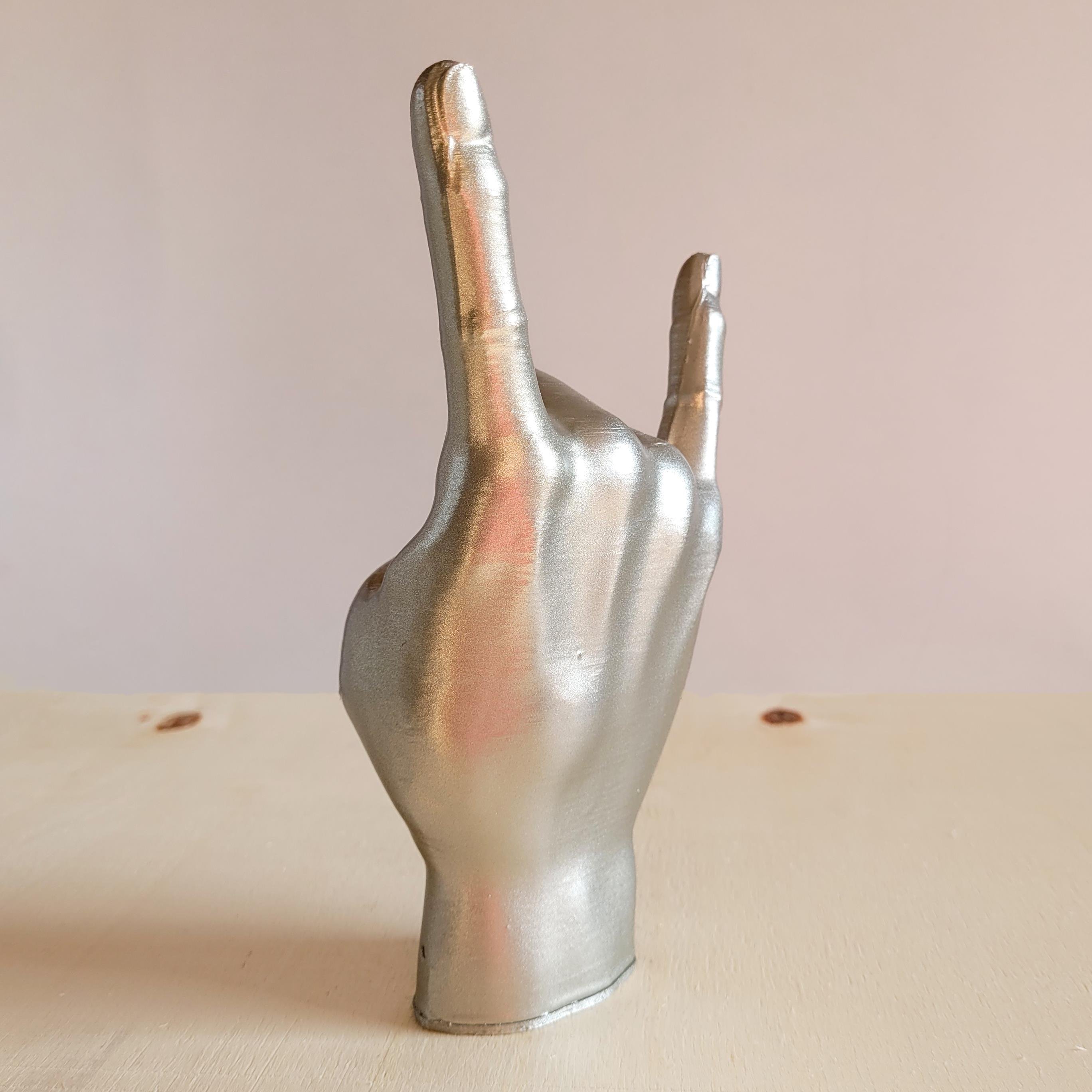 Rock El Figürü | Gümüş