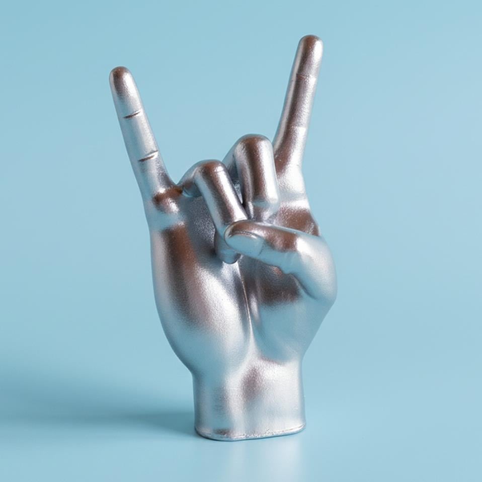 Rock El Figürü | Krom