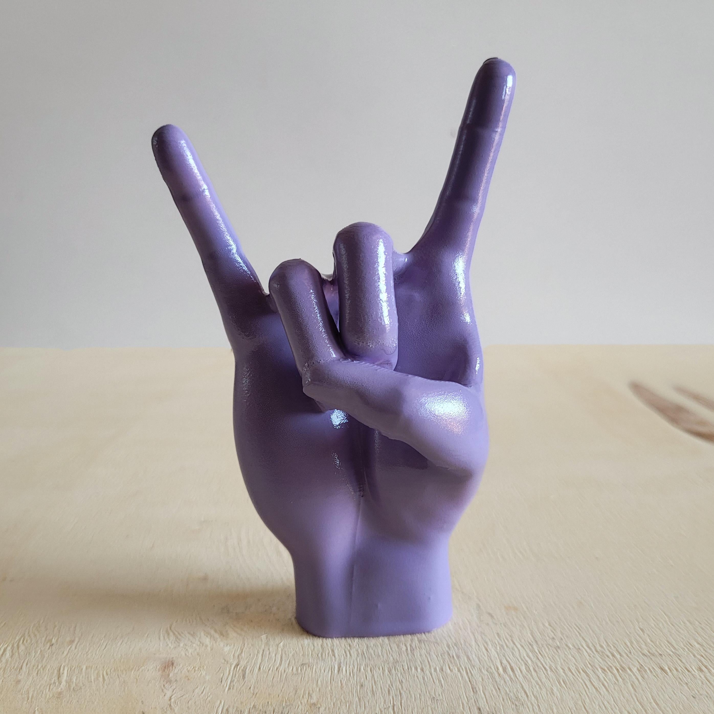 Rock El Figürü | Lila