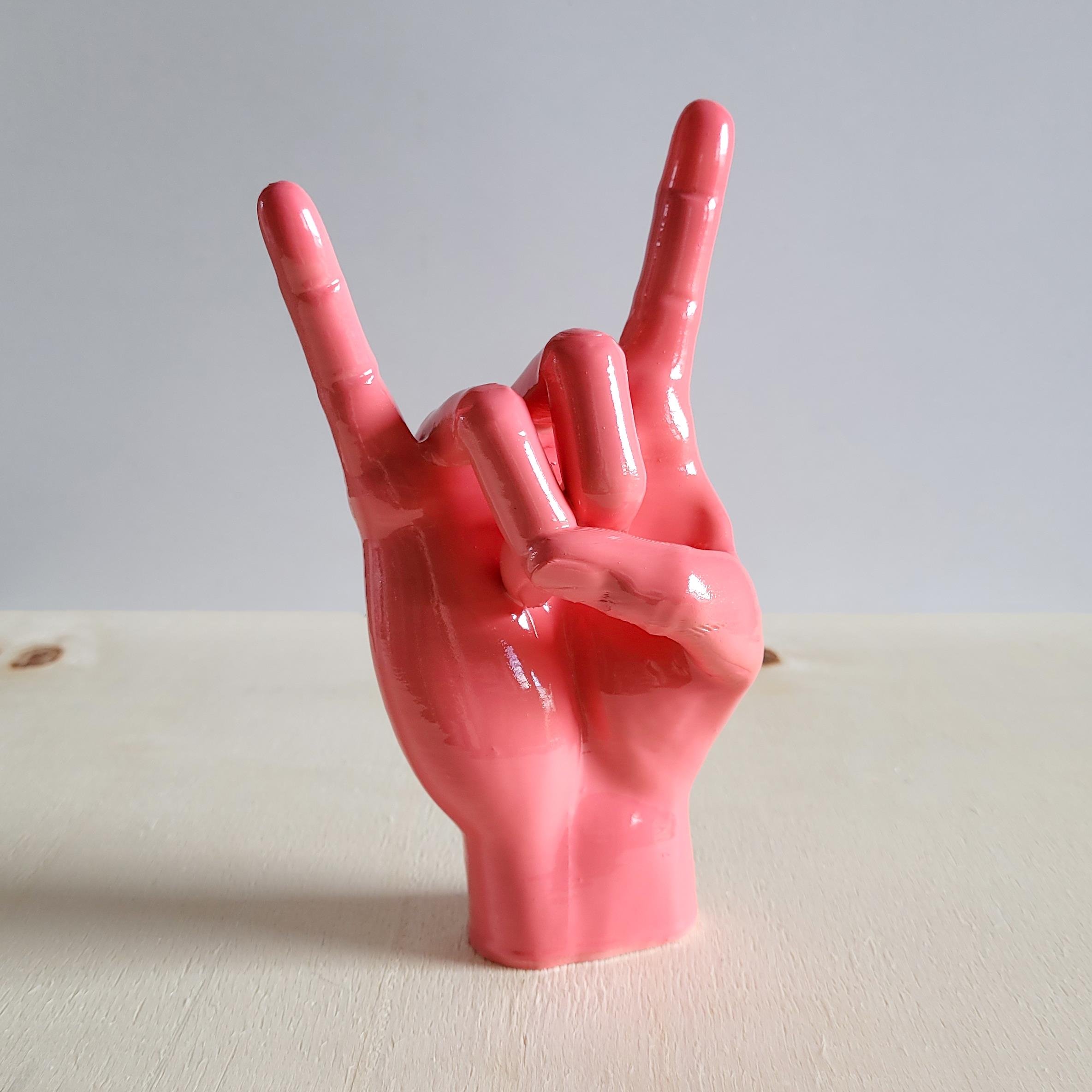 Rock El Figürü | Pembe