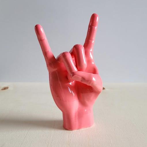 Rock El Figürü | Pembe