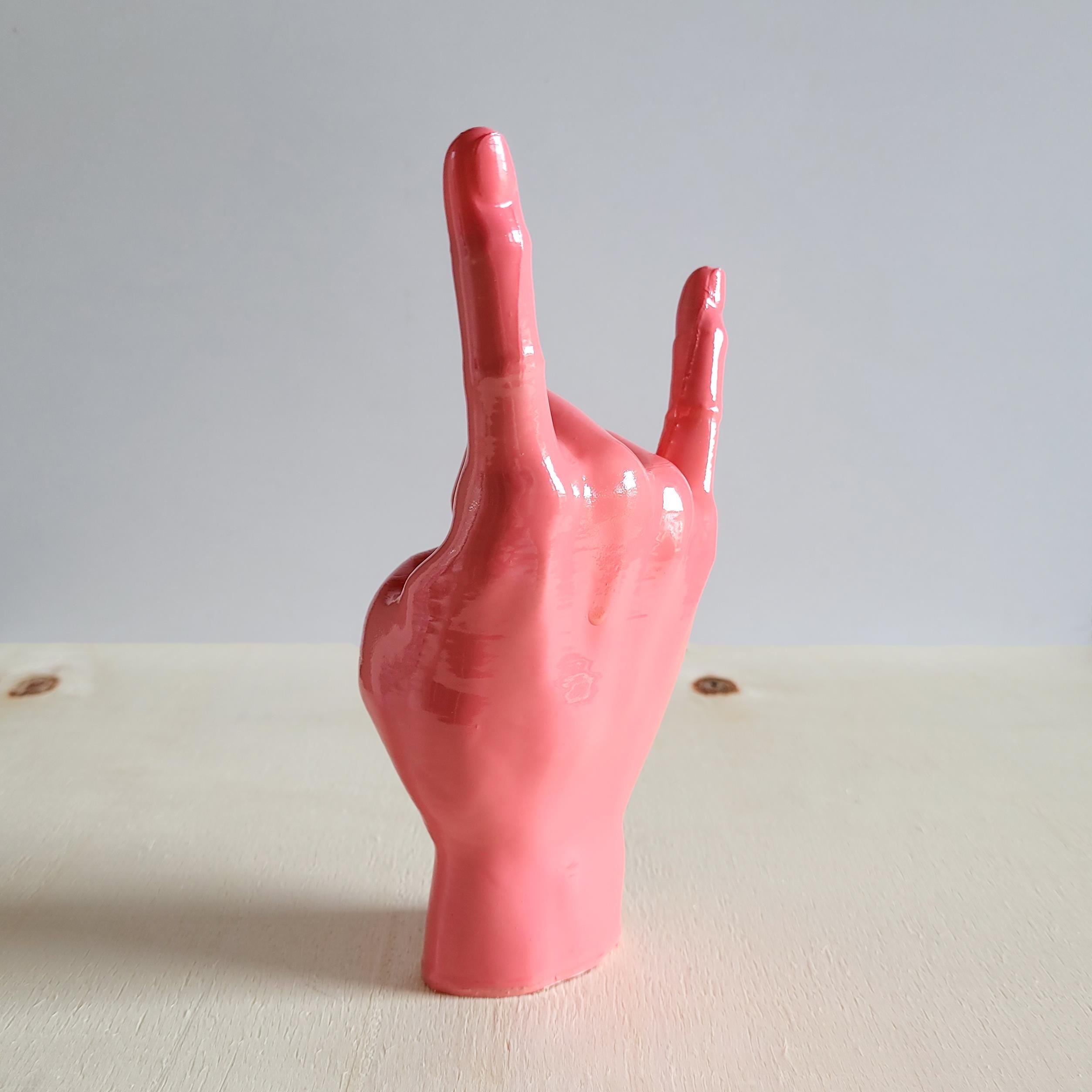 Rock El Figürü | Pembe
