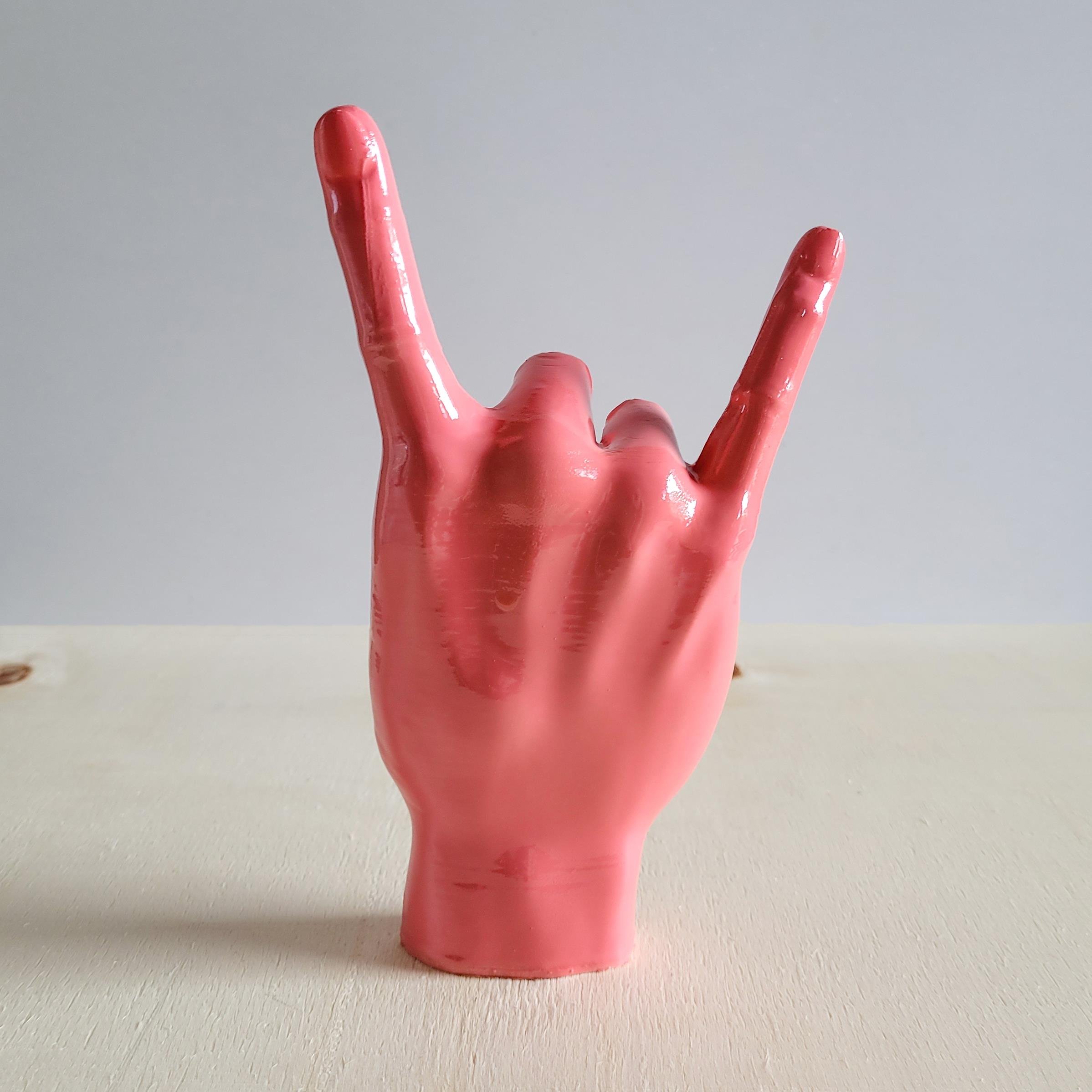 Rock El Figürü | Pembe