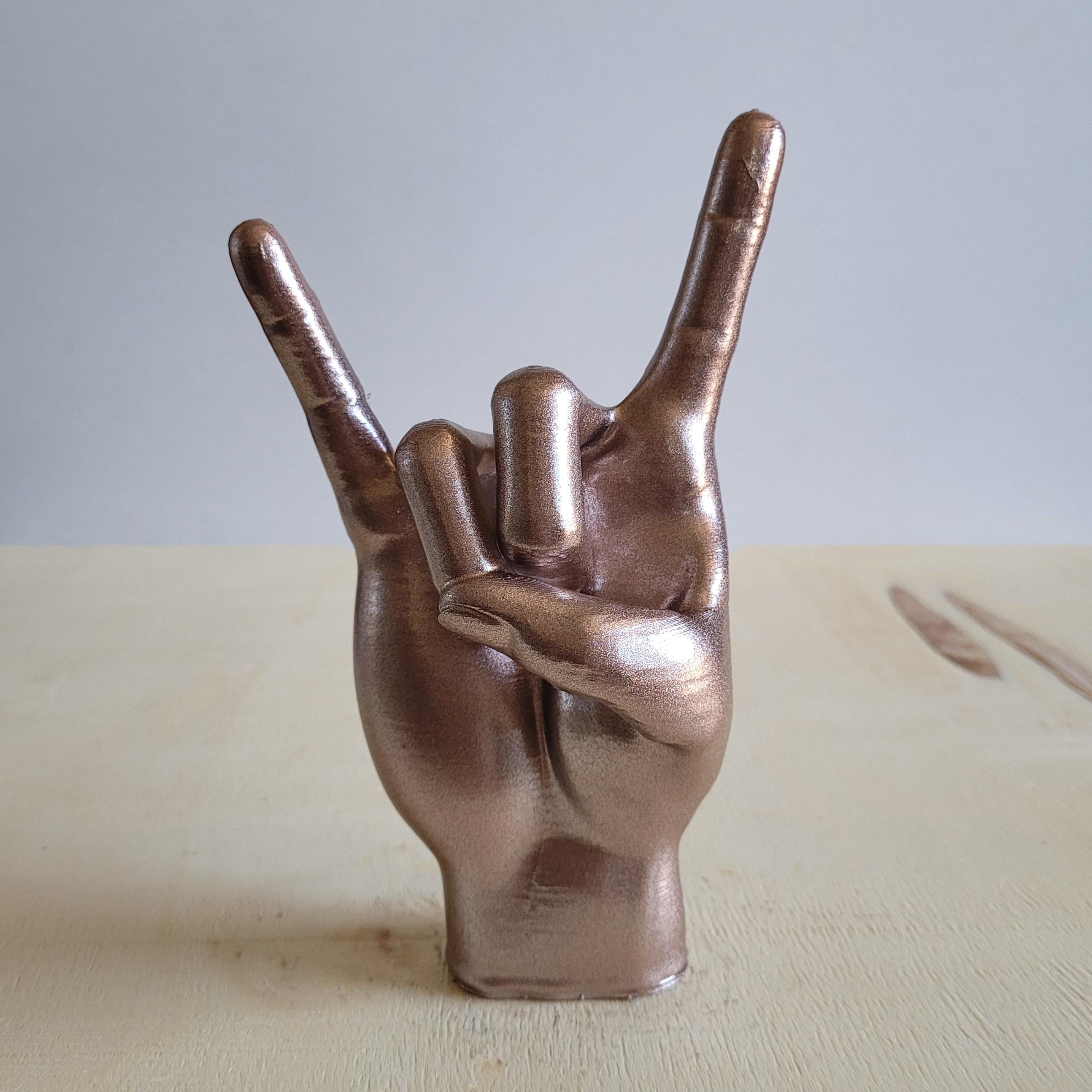 Rock El Figürü | Rose Gold