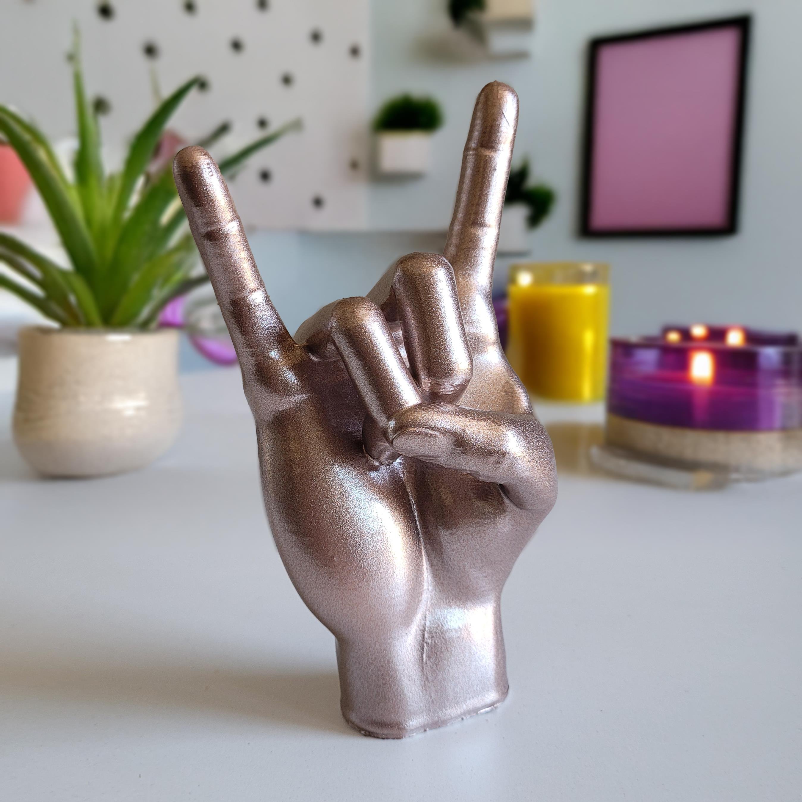 Rock El Figürü | Rose Gold