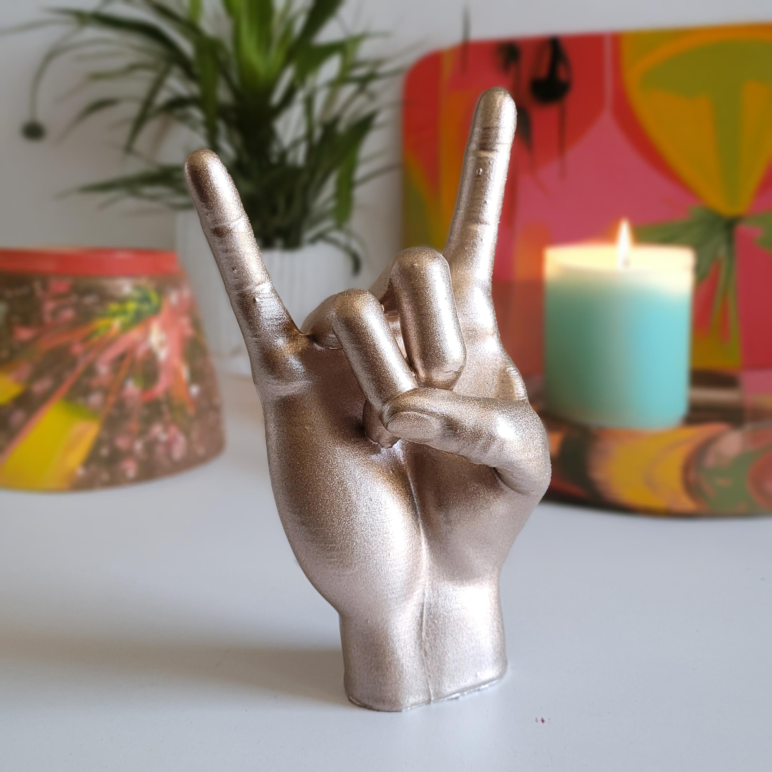 Rock El Figürü | Şampanya