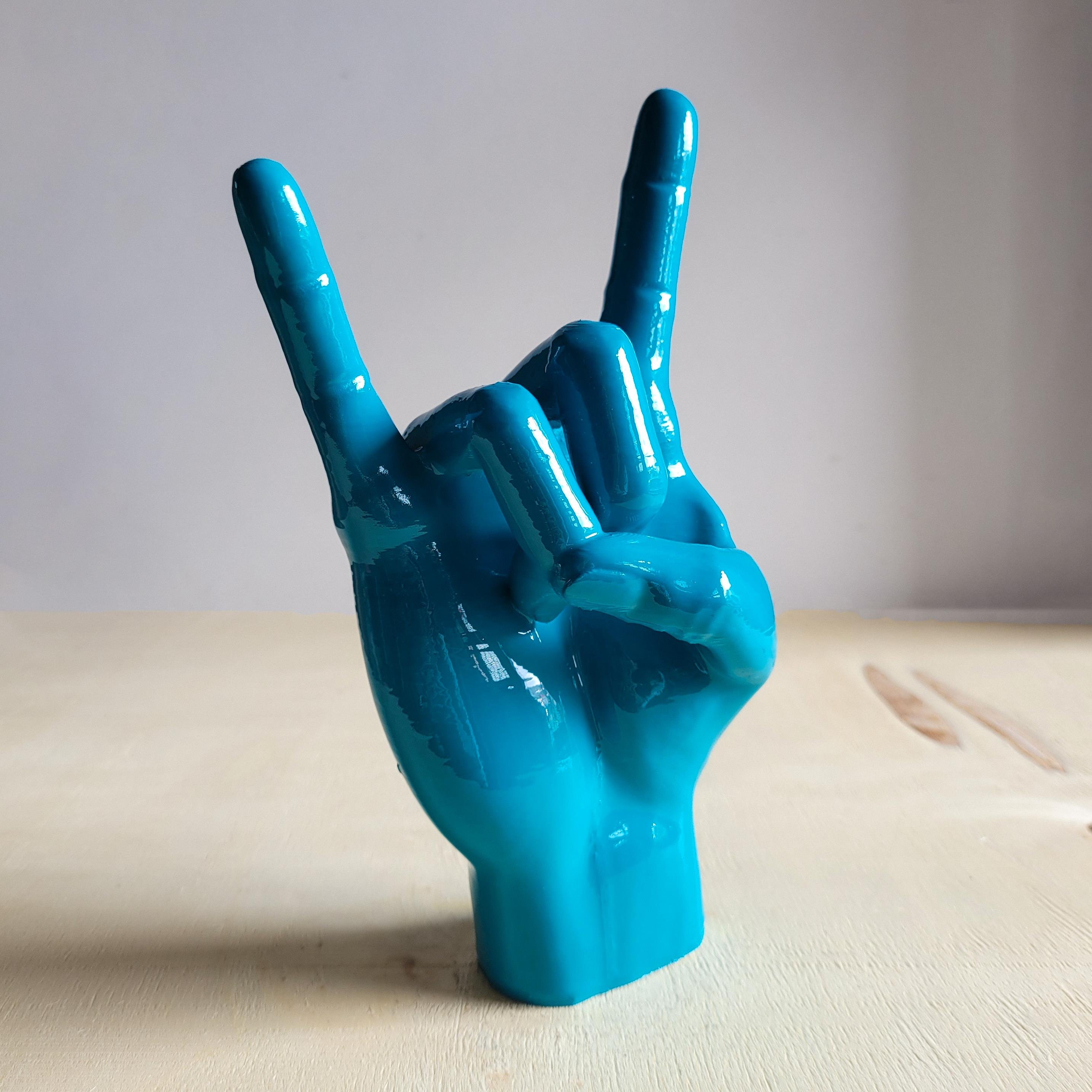 Rock El Figürü | Turkuaz
