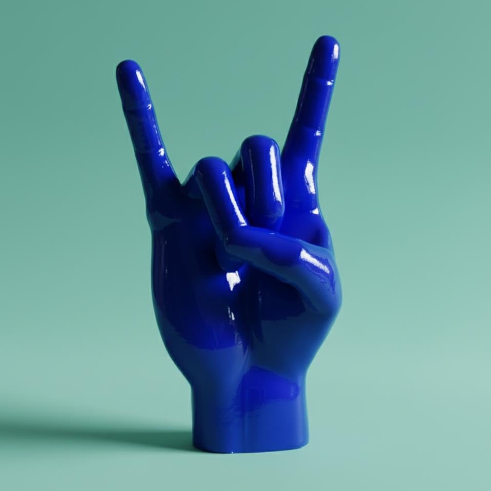 Rock El Figürü | Ultramarin