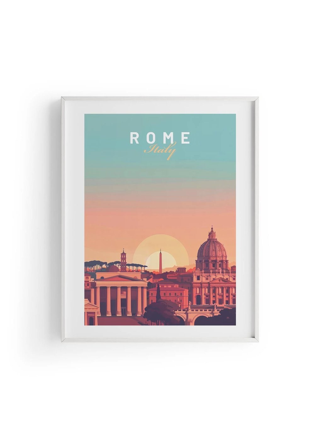 Rome | Şehir Posteri