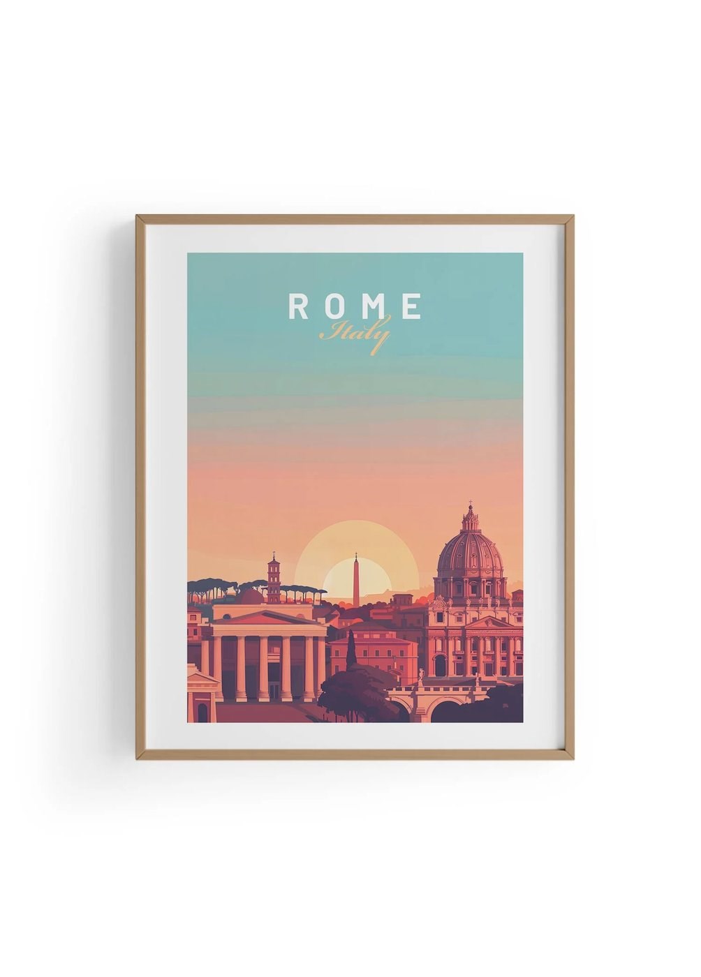 Rome | Şehir Posteri