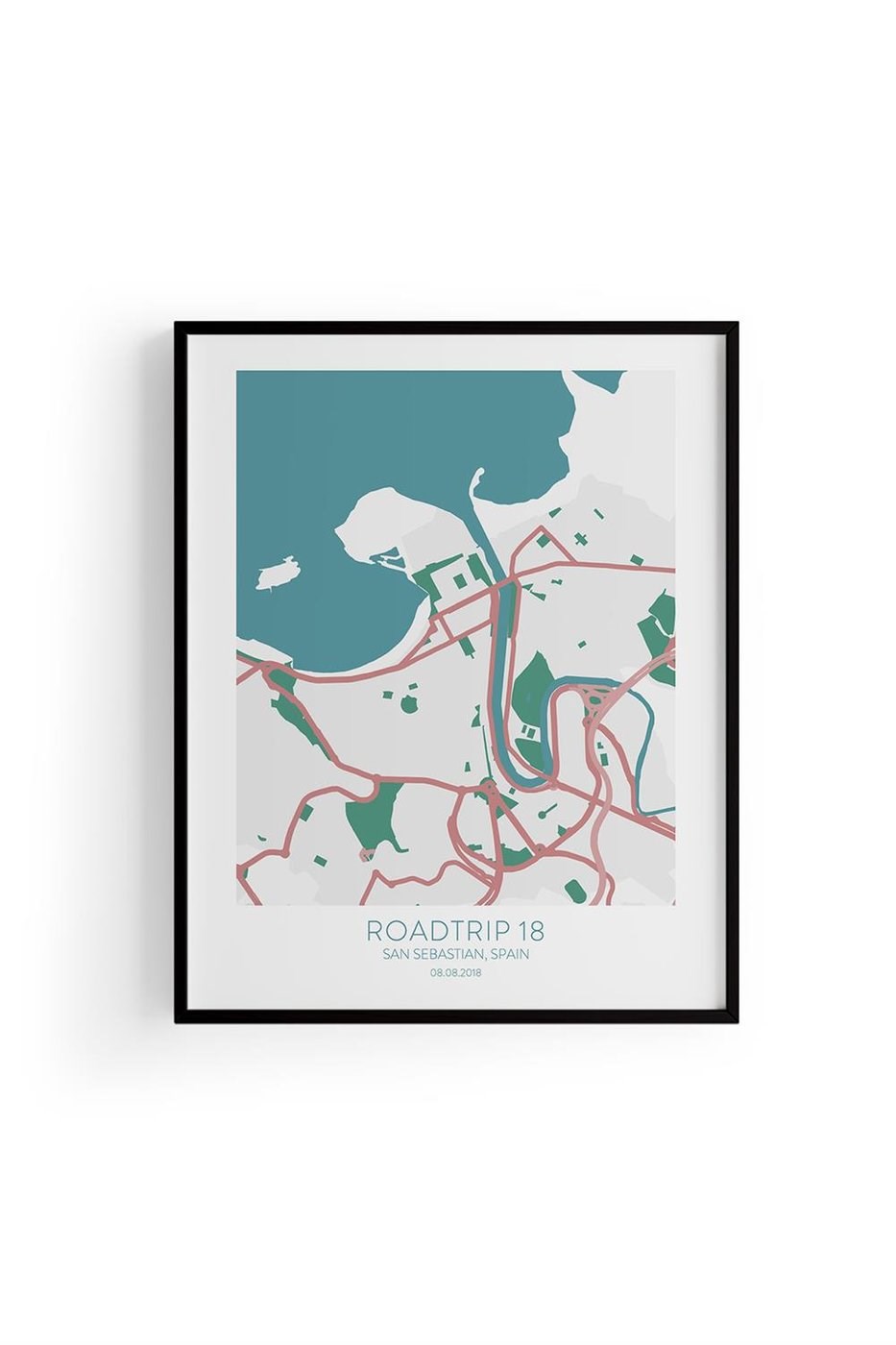 San Sebastian City Map
