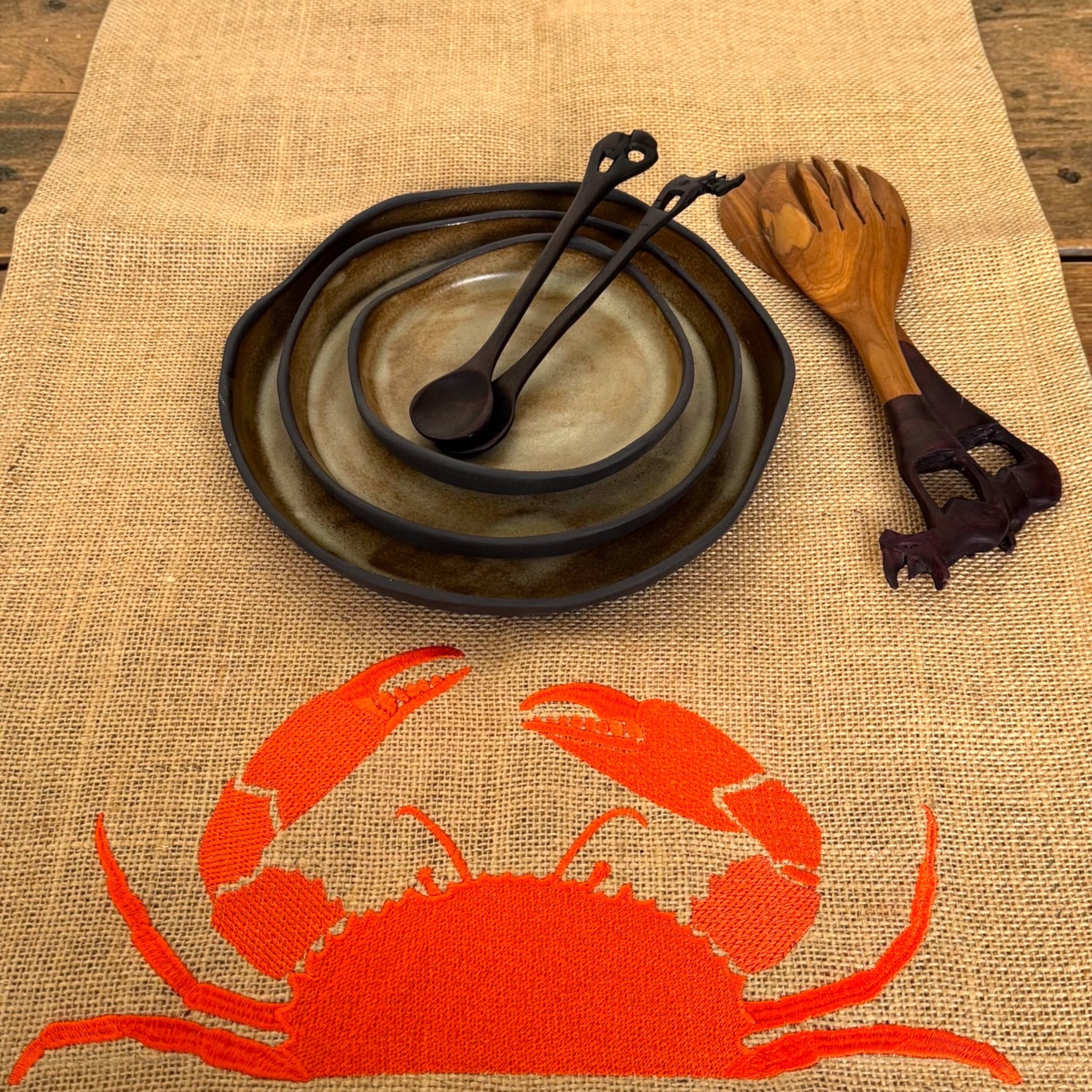 Sand Shoreline Dinner Set