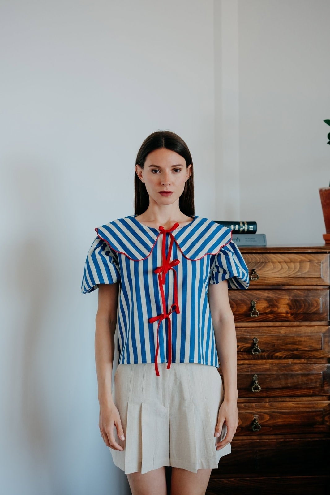 Sarah Stripes Bluz