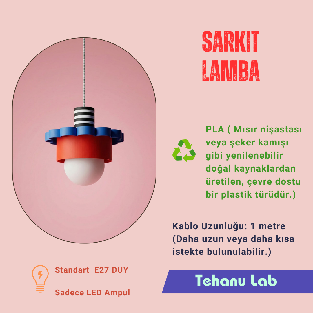 Sarkıt Lamba No. 8