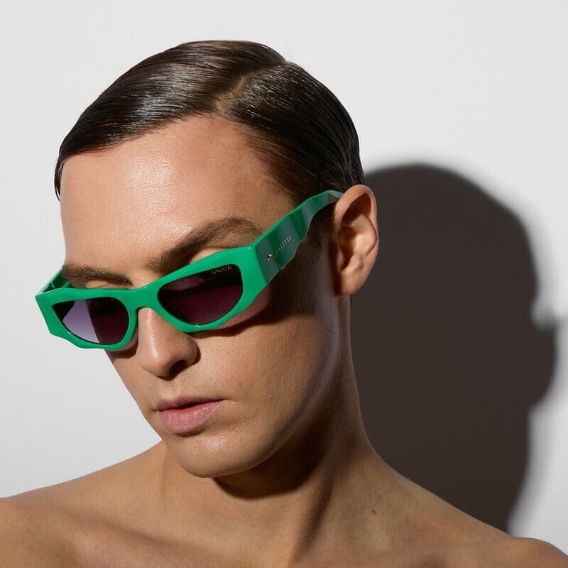 Seletti X Okkia Colorada Siyah Lens Güneş Gözlüğü