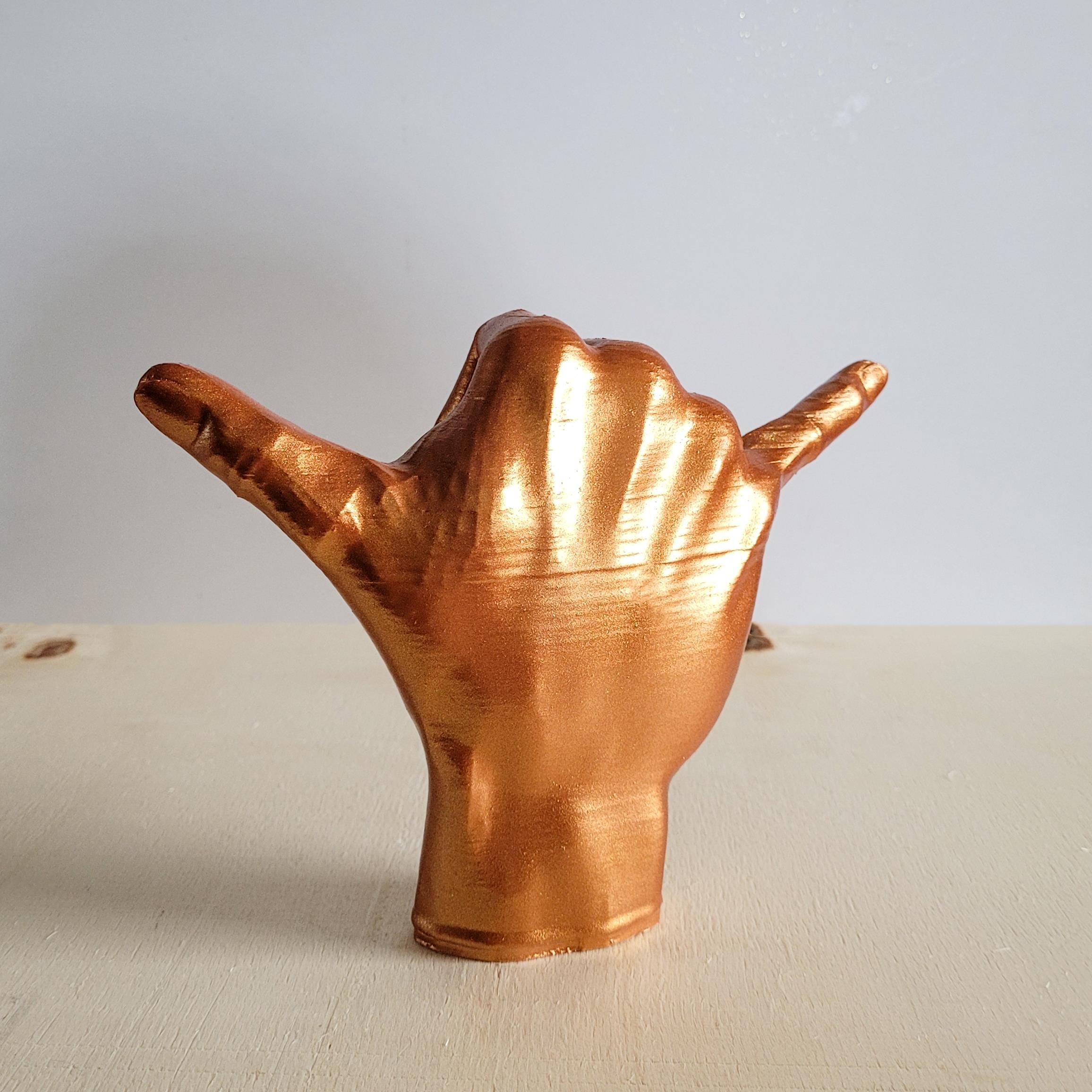 Shaka El Figürü | Bronz