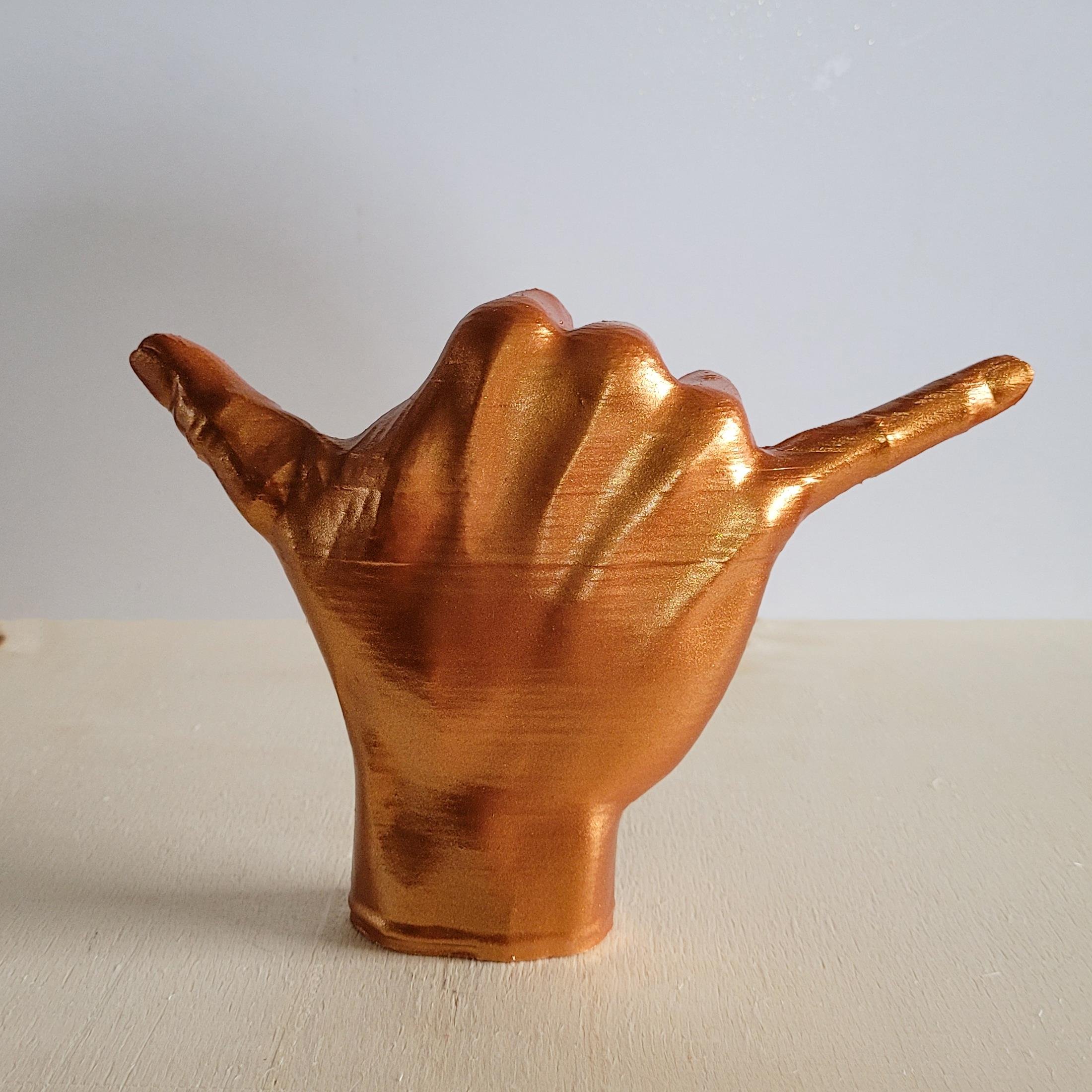 Shaka El Figürü | Bronz