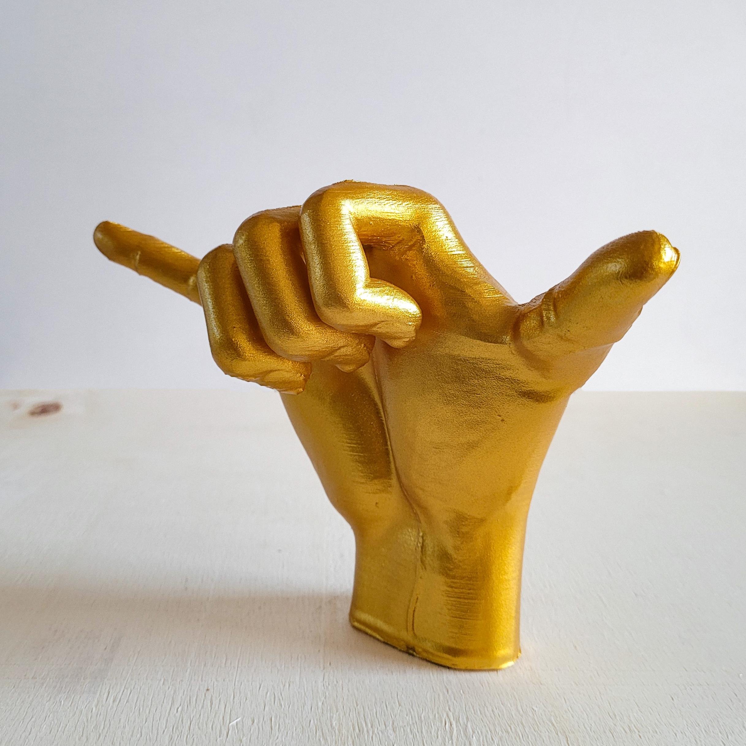 Shaka El Figürü | Sarı Altın