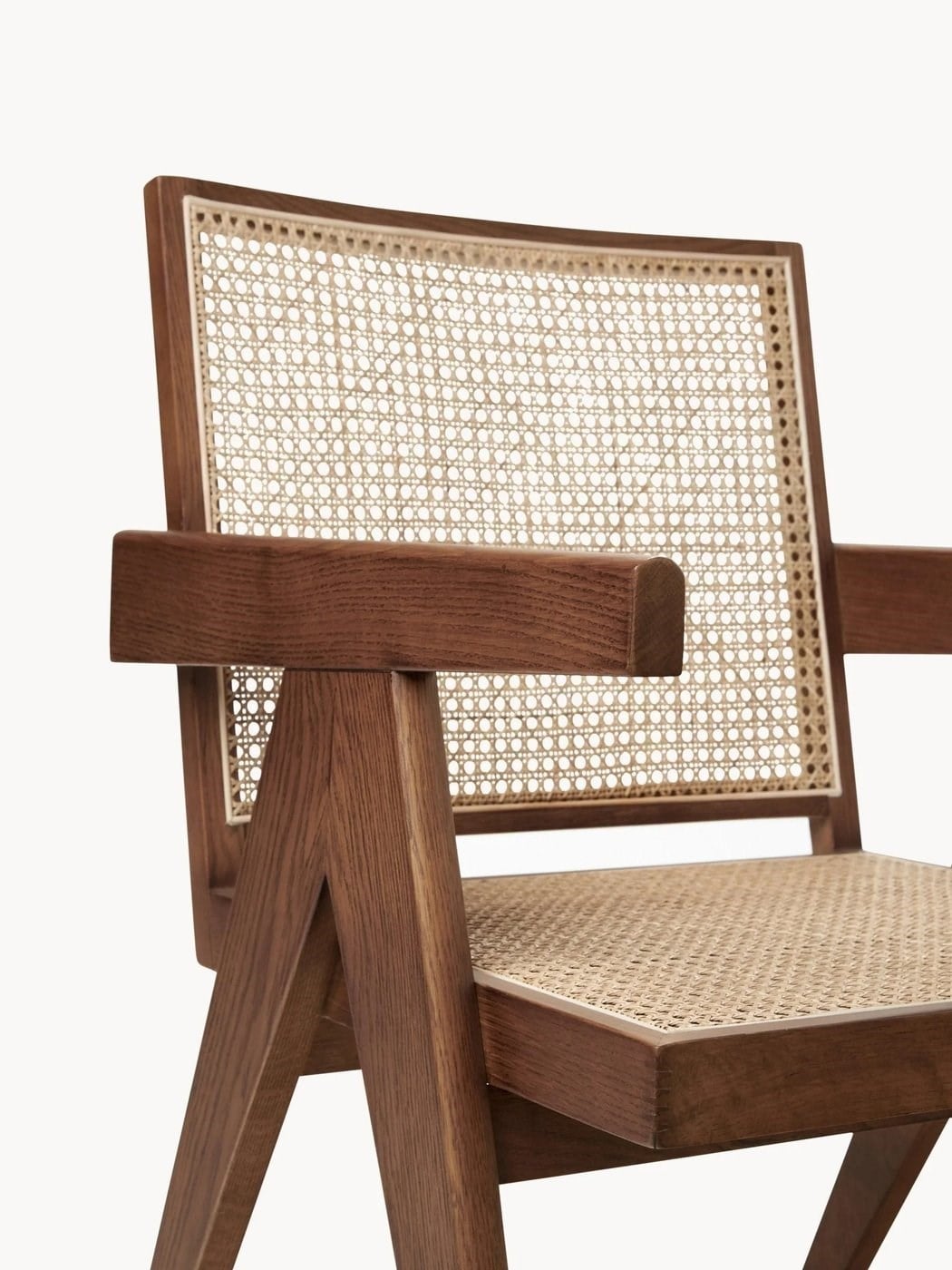 Sissi Masif Meşe ve Rattan Lounge Koltuk
