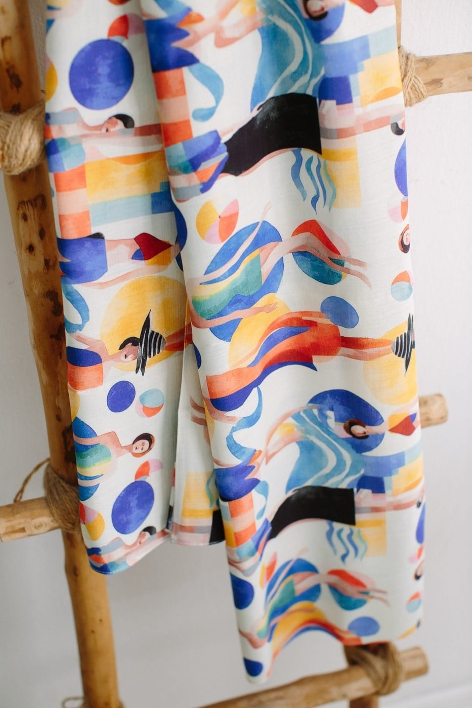 Sonia Creme Keten Bandana & Pareo | Pure Paris