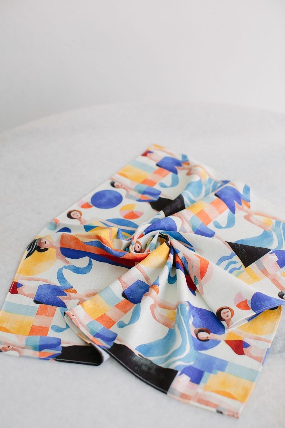 Sonia Creme Keten Bandana & Pareo | Pure Paris