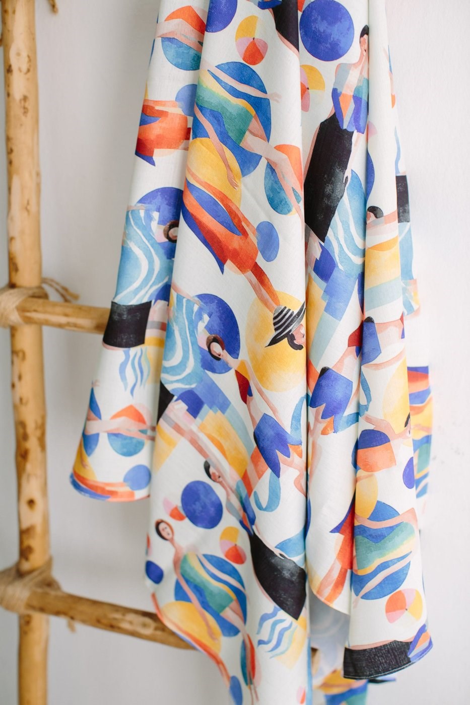 Sonia Creme Keten Bandana & Pareo | Pure Paris