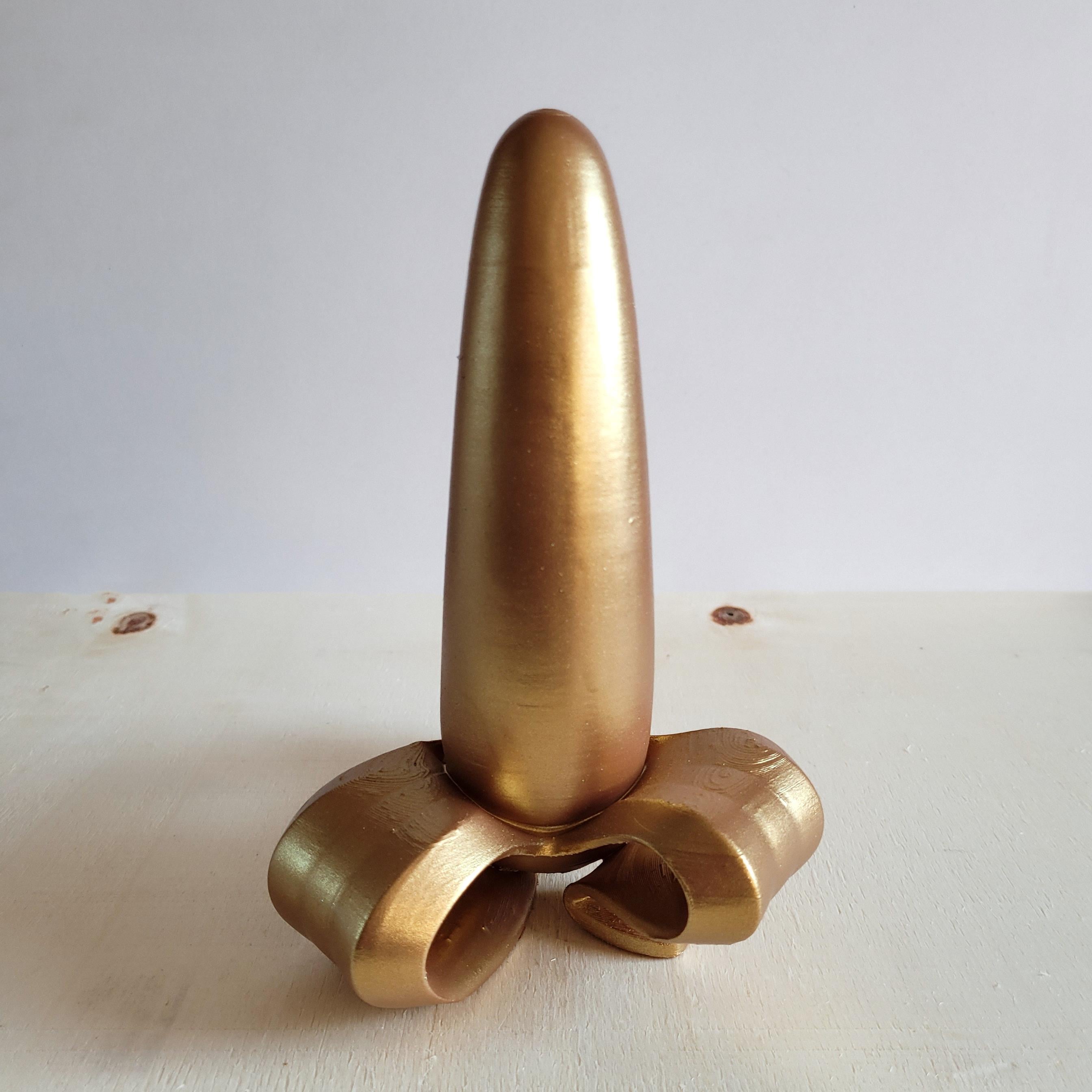 Soyulmuş Muz Heykel | Antik Gold