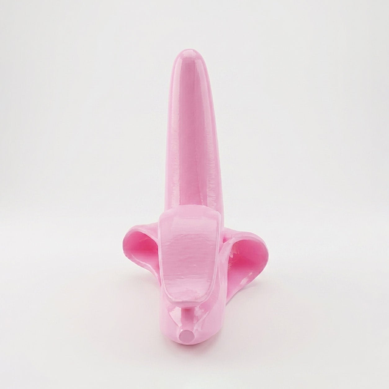 Soyulmuş Muz Heykel | Pastel Pembe