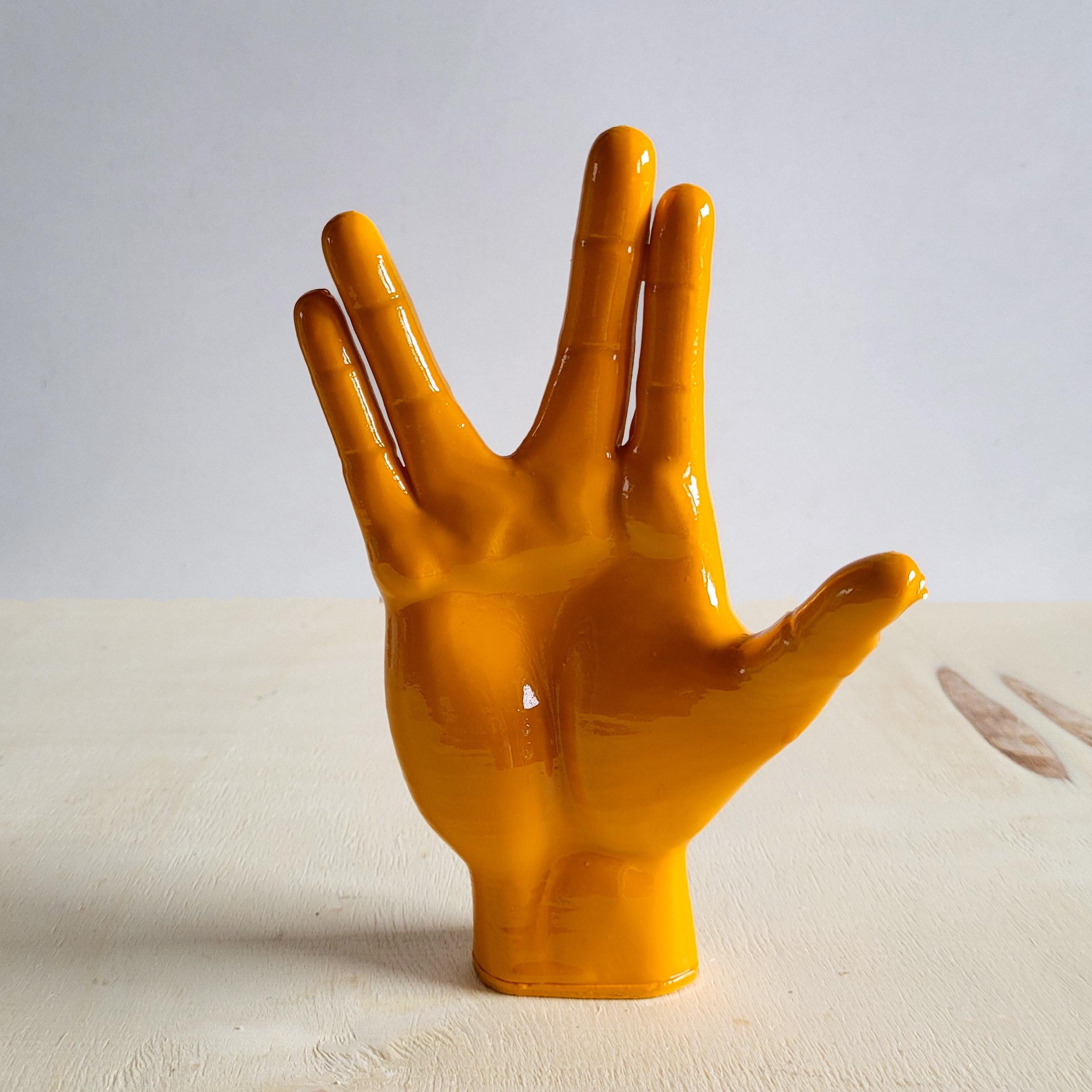 Spock El Figürü | Koyu Sarı