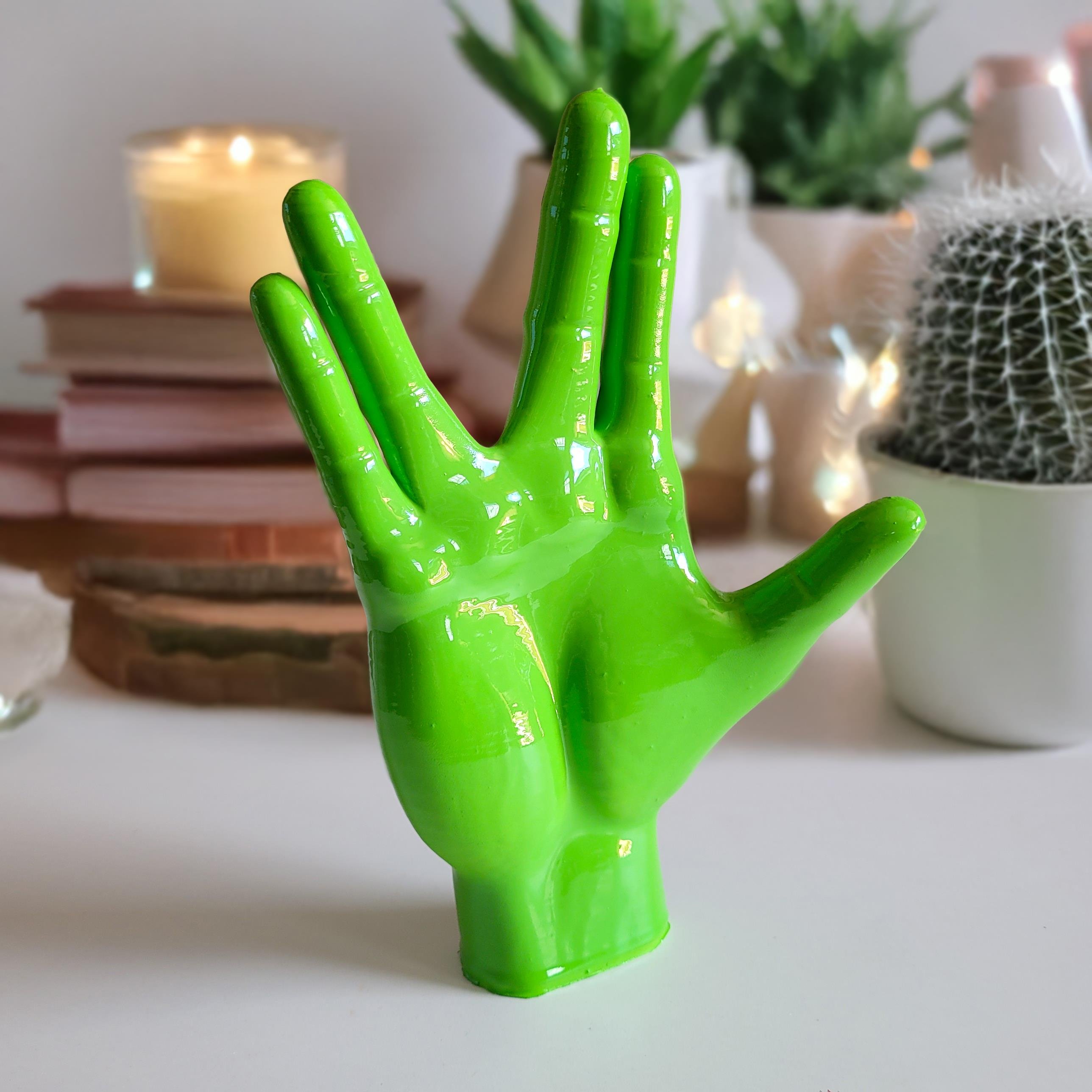Spock El Figürü | Lime Yeşili
