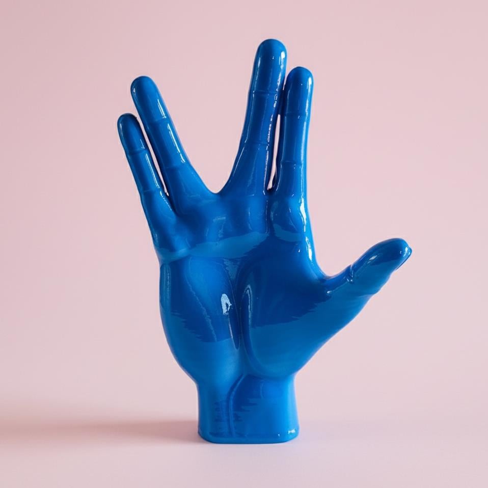 Spock El Figürü | Mavi
