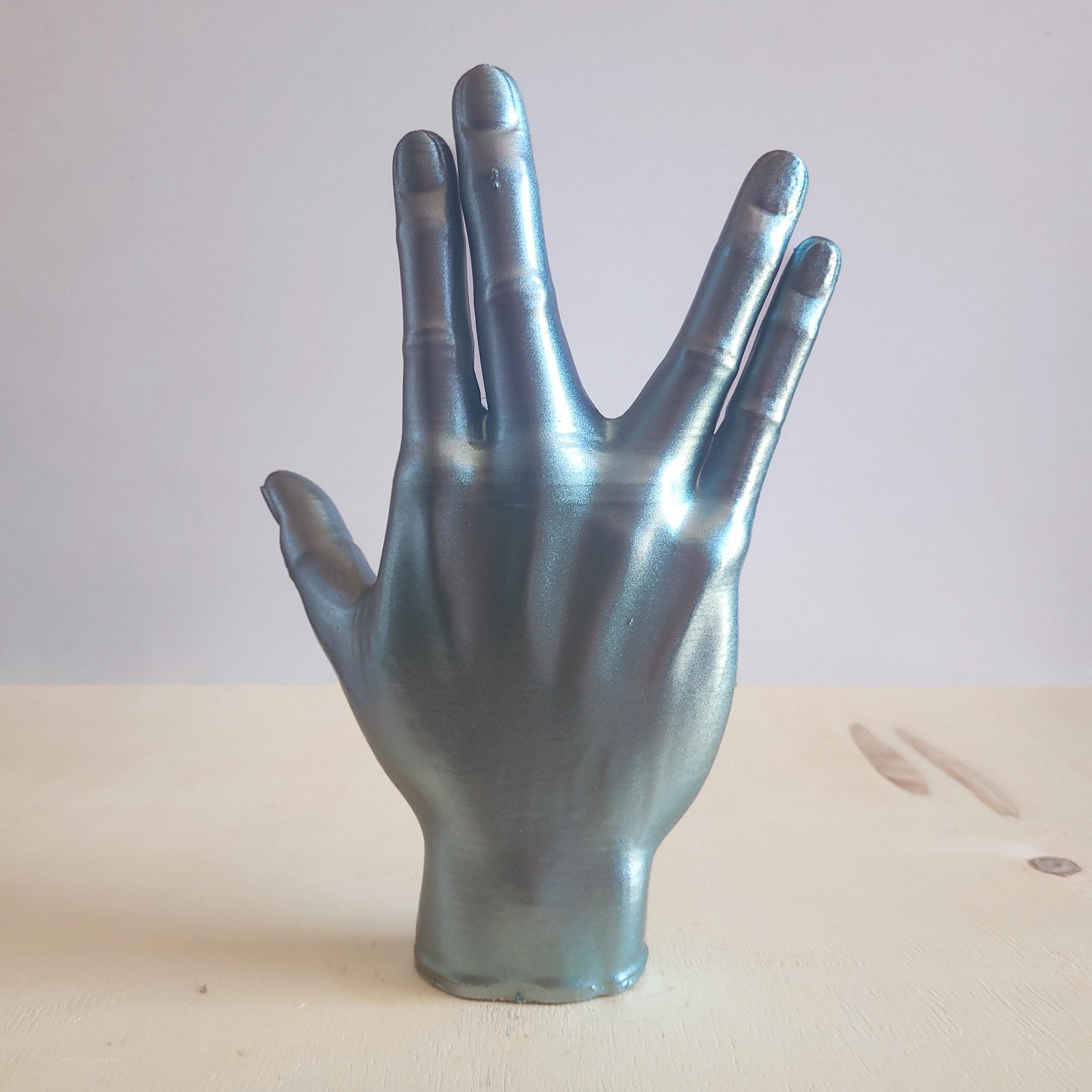 Spock El Figürü | Metalik Mavi