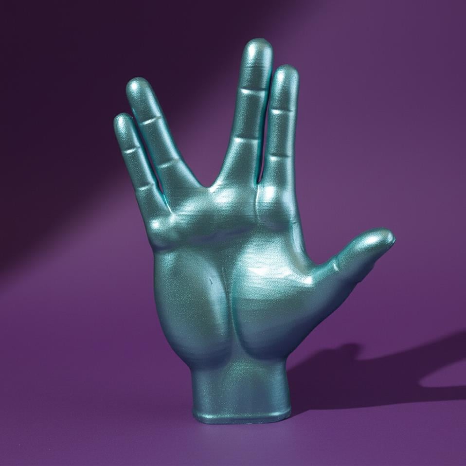 Spock El Figürü | Metalik Mavi