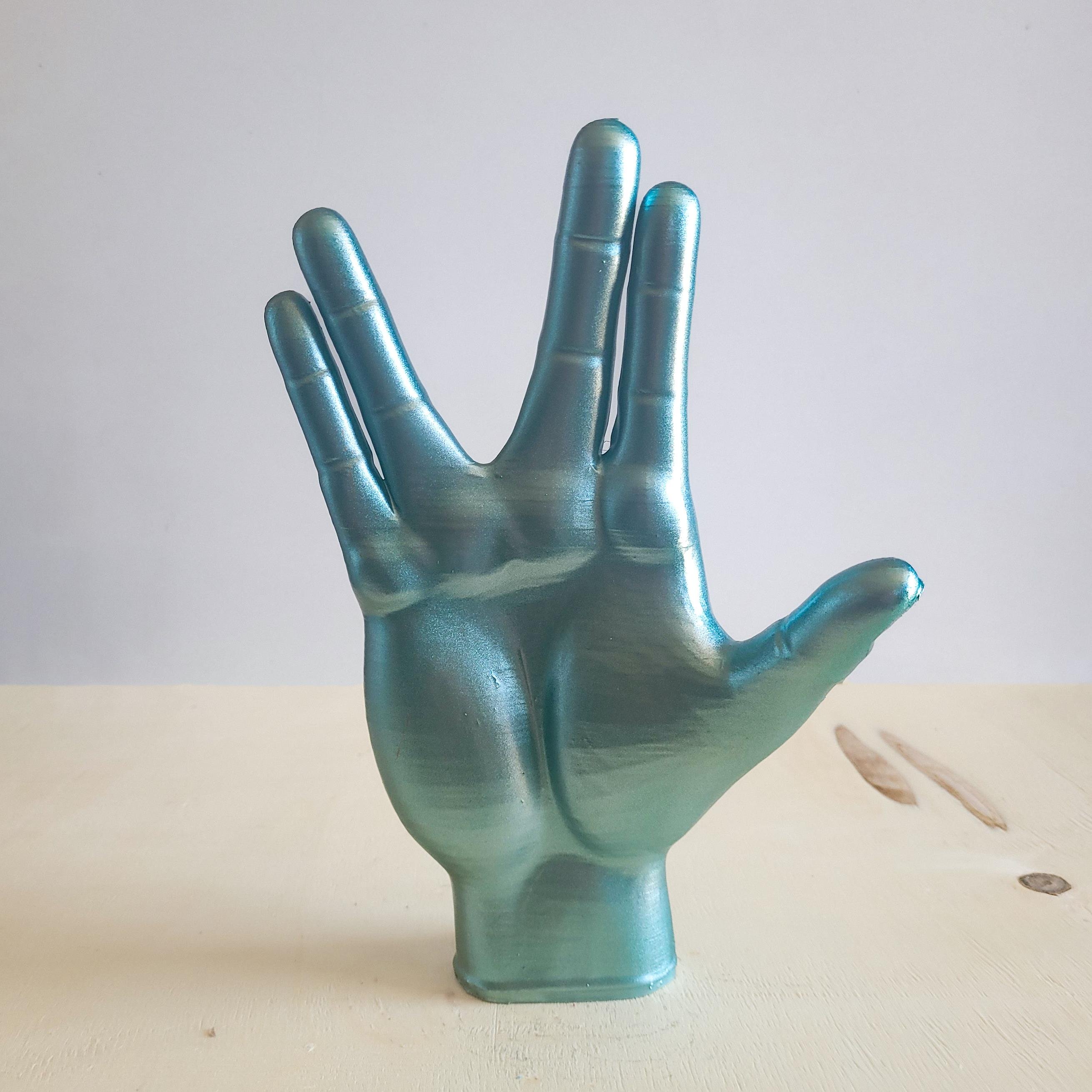 Spock El Figürü | Metalik Mavi