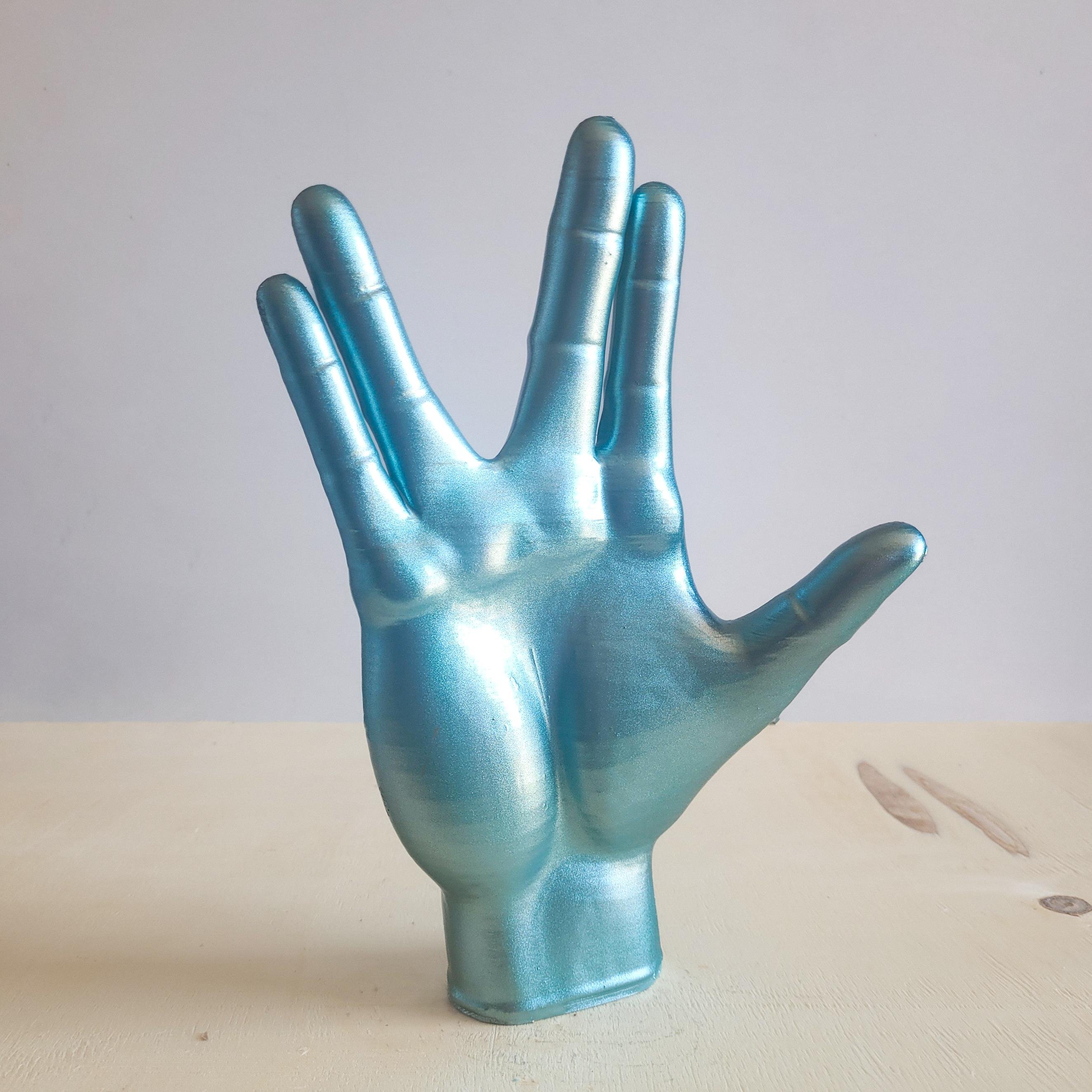 Spock El Figürü | Metalik Mavi