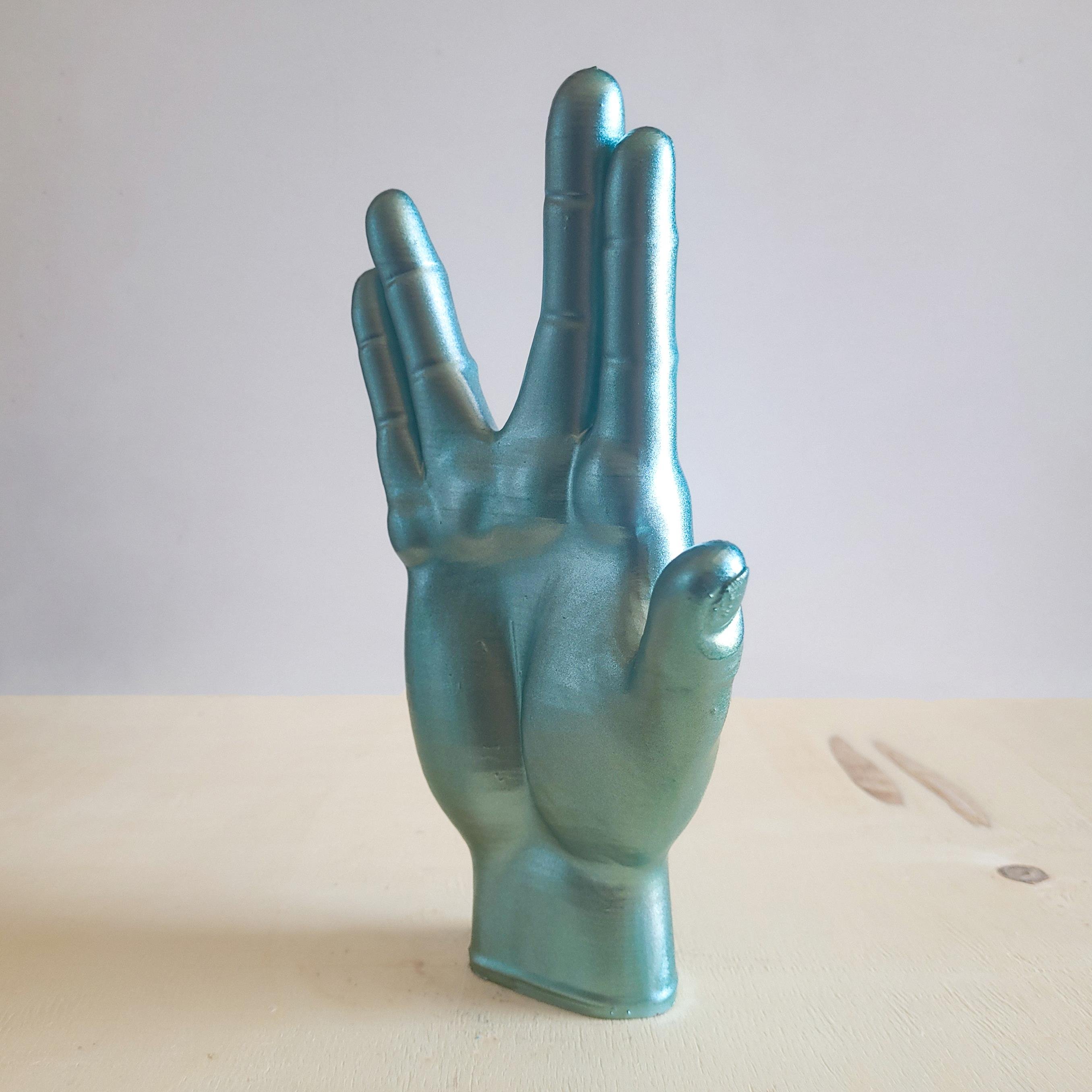 Spock El Figürü | Metalik Mavi