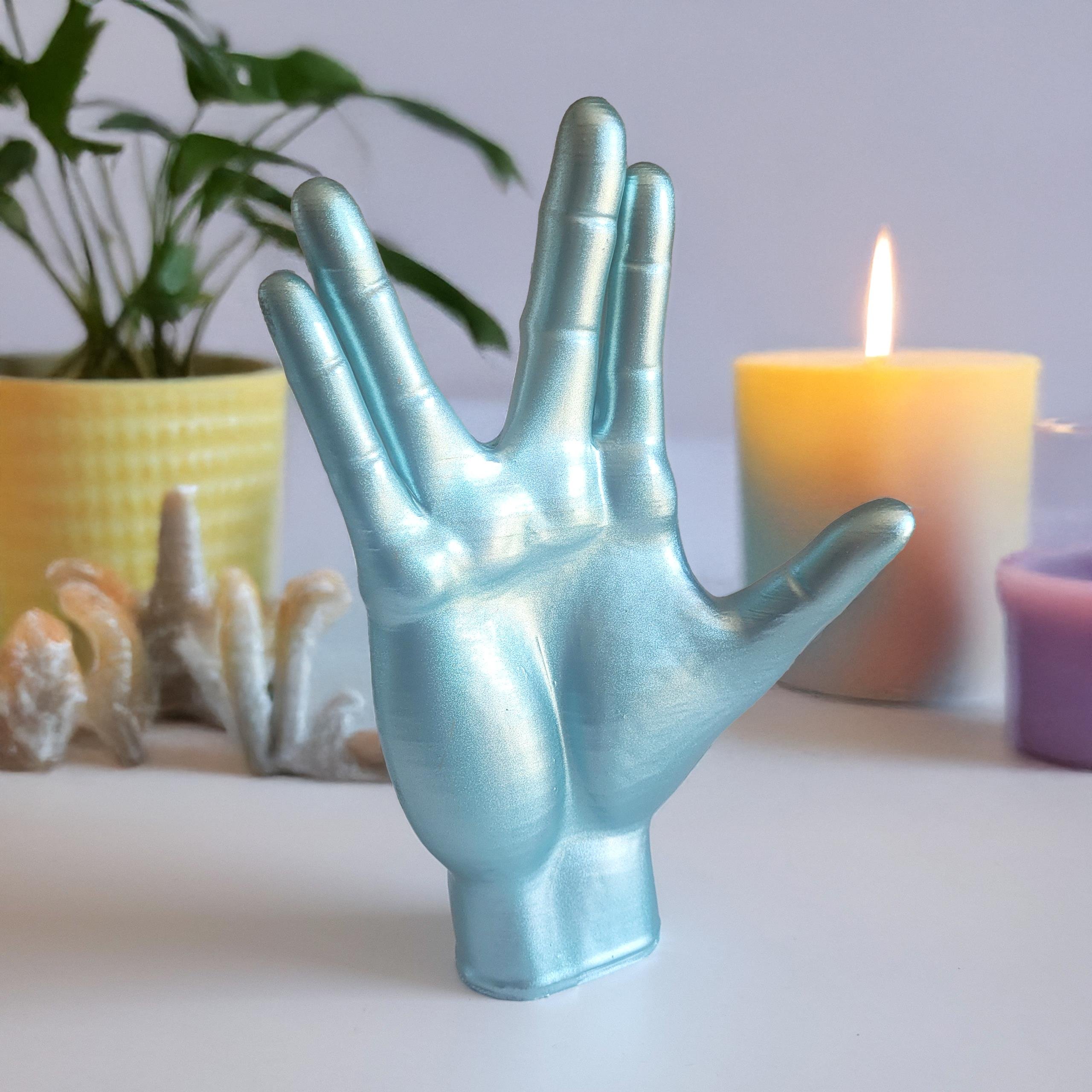 Spock El Figürü | Metalik Mavi