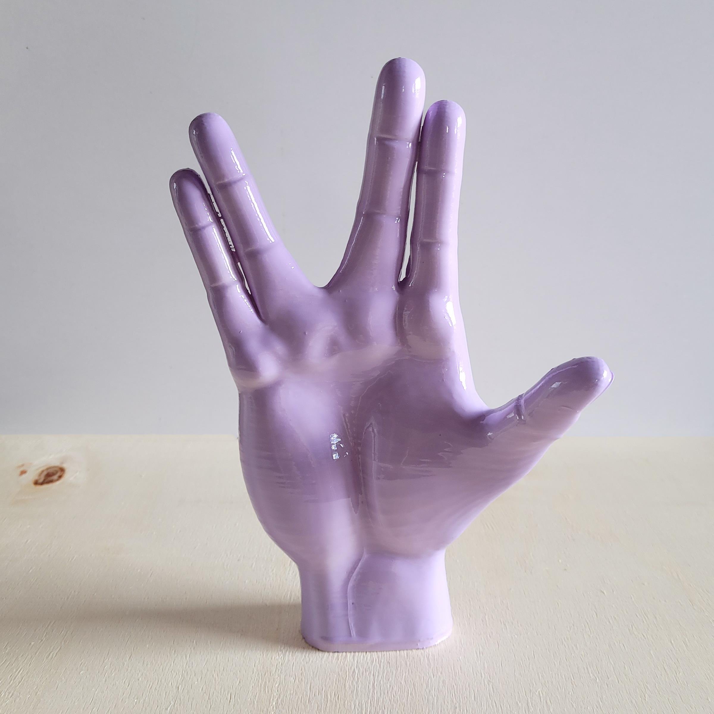 Spock El Figürü | Pastel Mor
