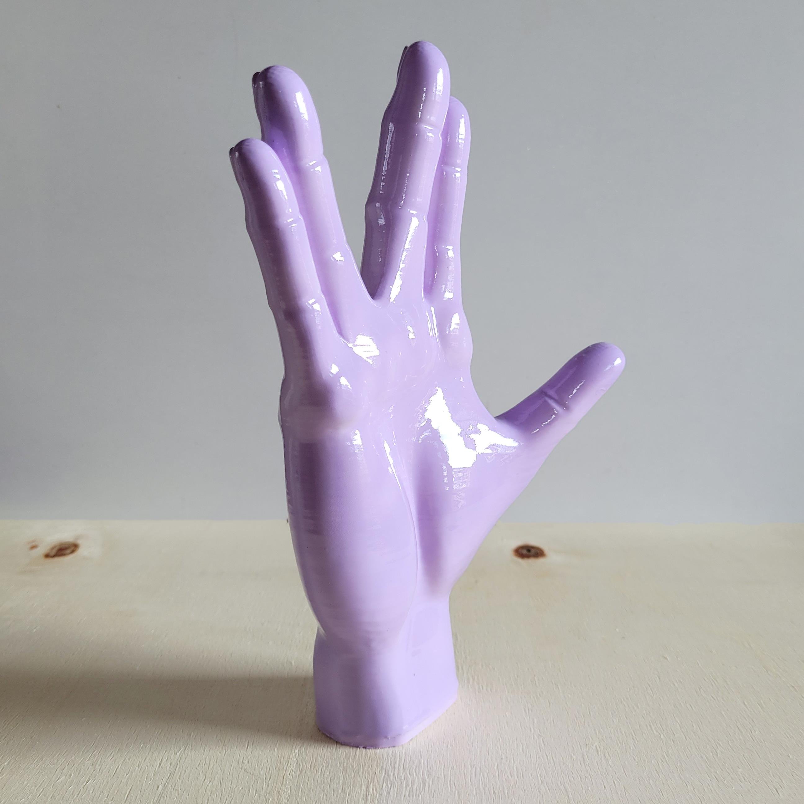 Spock El Figürü | Pastel Mor