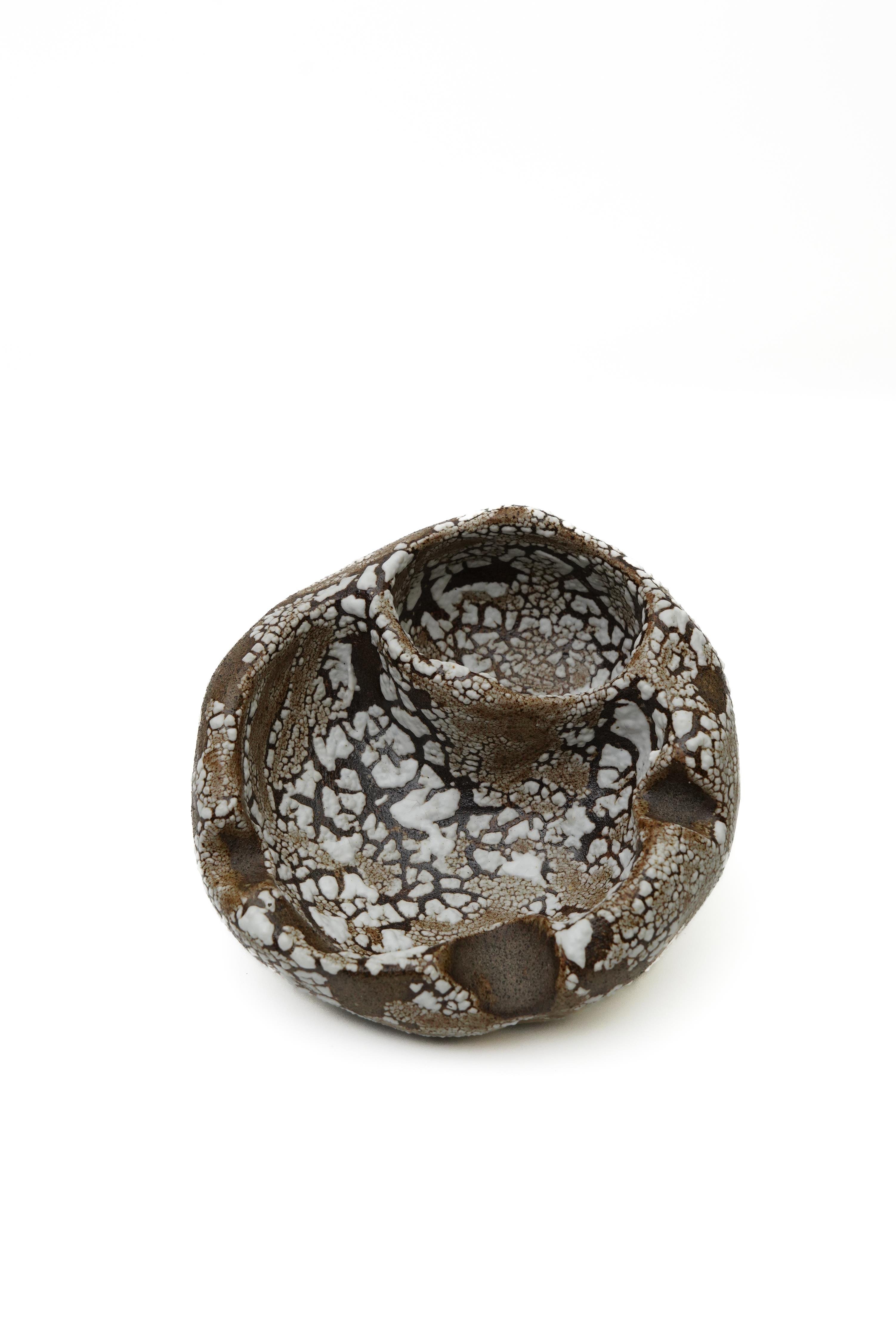 Stoneware Gri Pütürlü Küllük