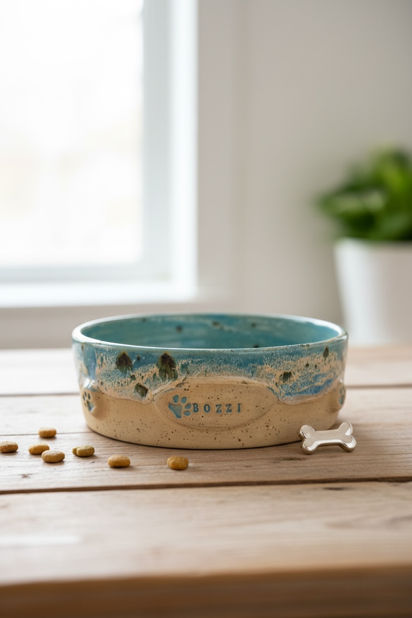 Stoneware Mavi Mama Kabı