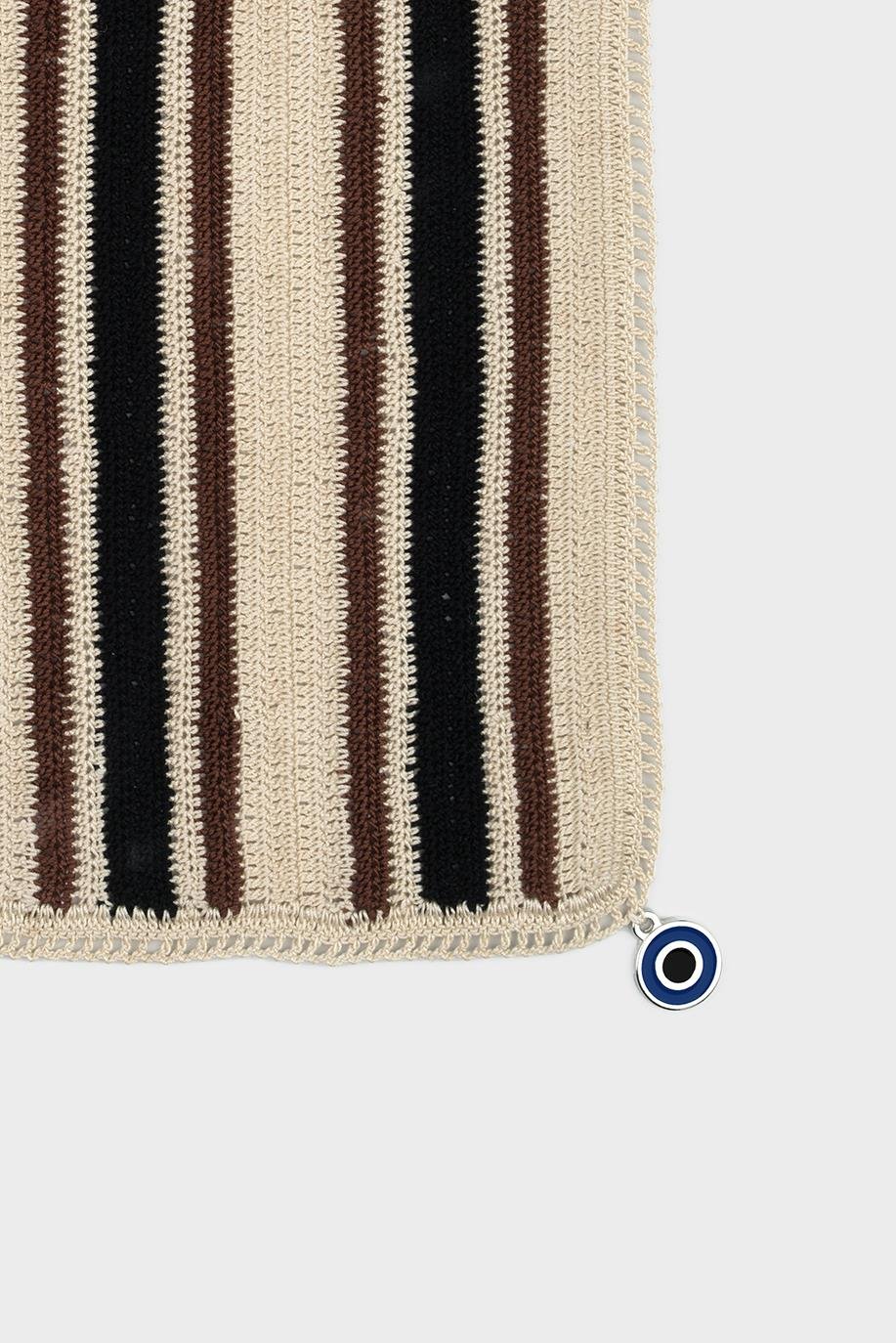 Stripes El İşi Dantel Örtü