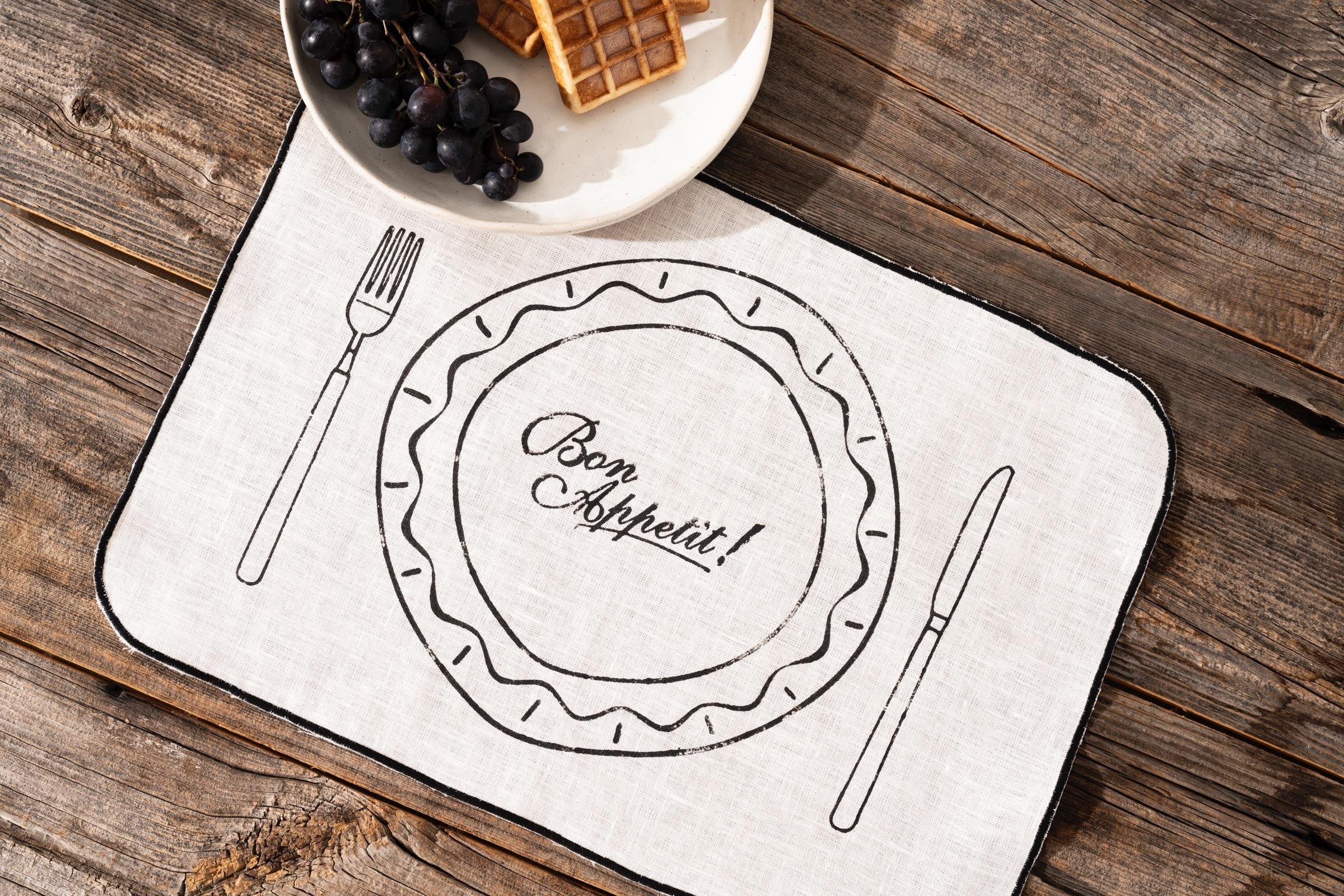 Table Setting Bonappetit Amerikan Servis