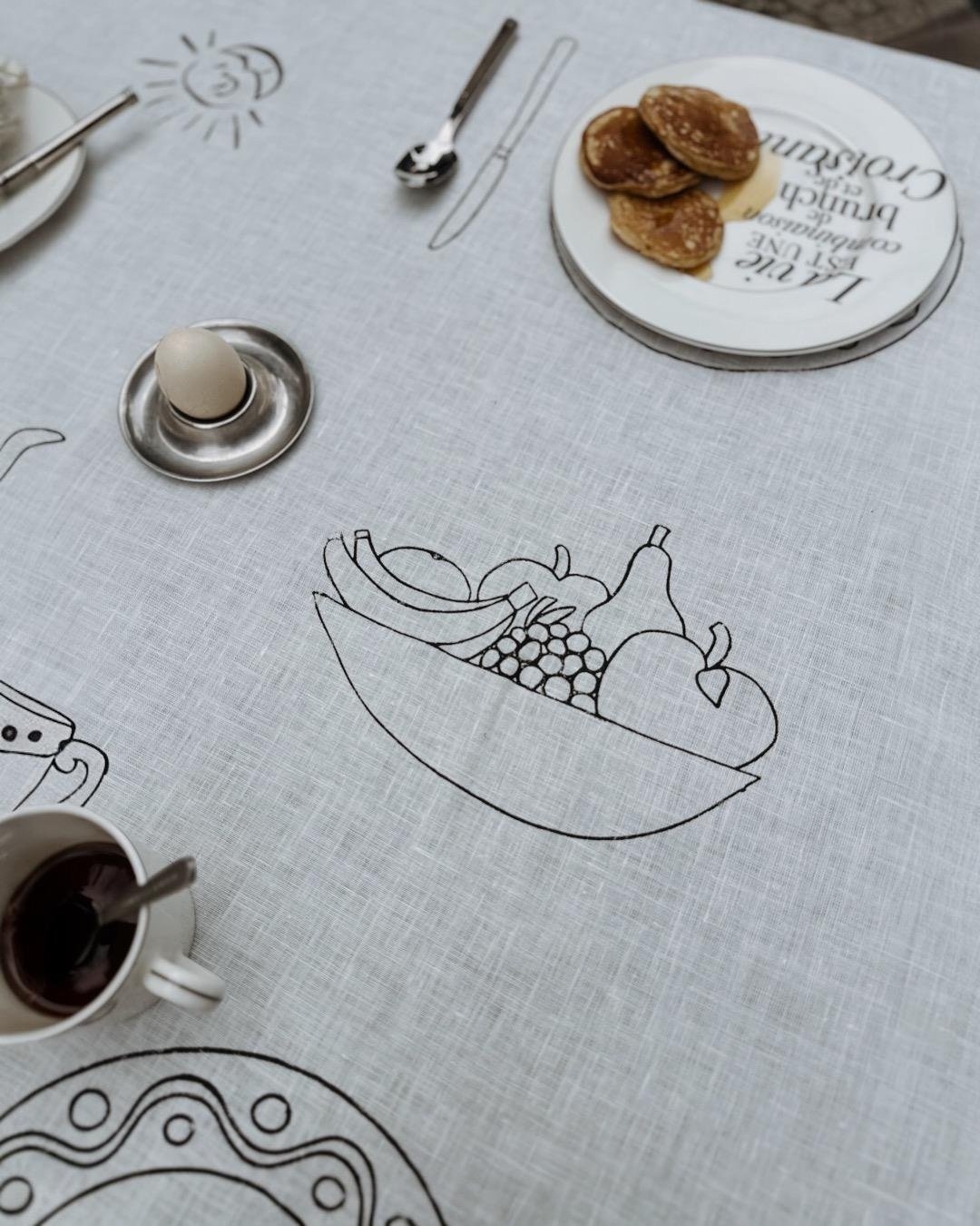 TABLE SETTİNG BRUNCH MASA ÖRTÜSÜ