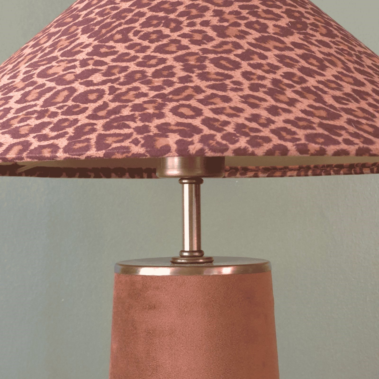 Terra Camel Leopar Abajur