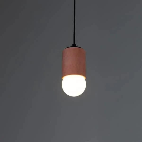 Terracotta Silindir Tavan Aydınlatma