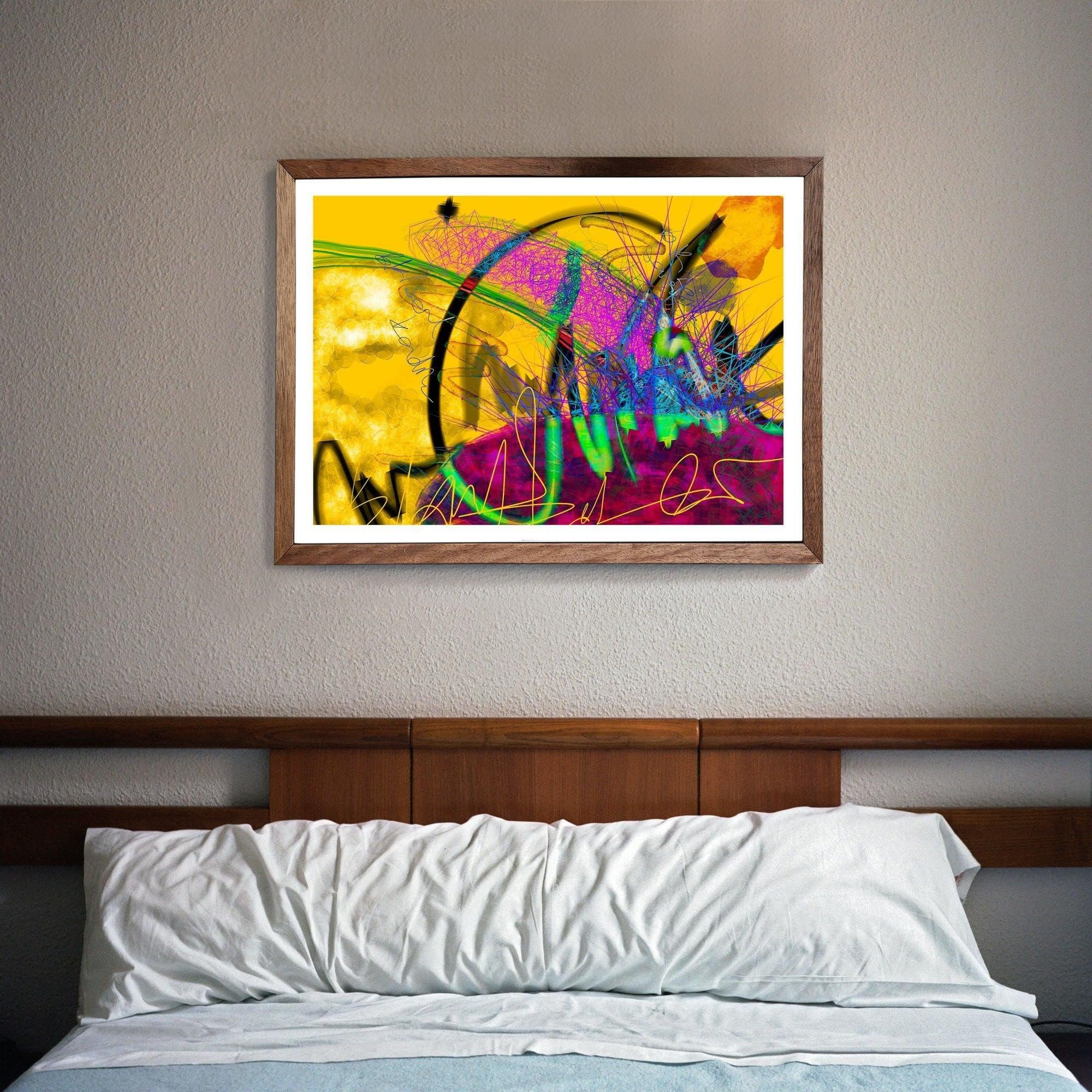 Testing 3 - Abstract Collection - Baskı