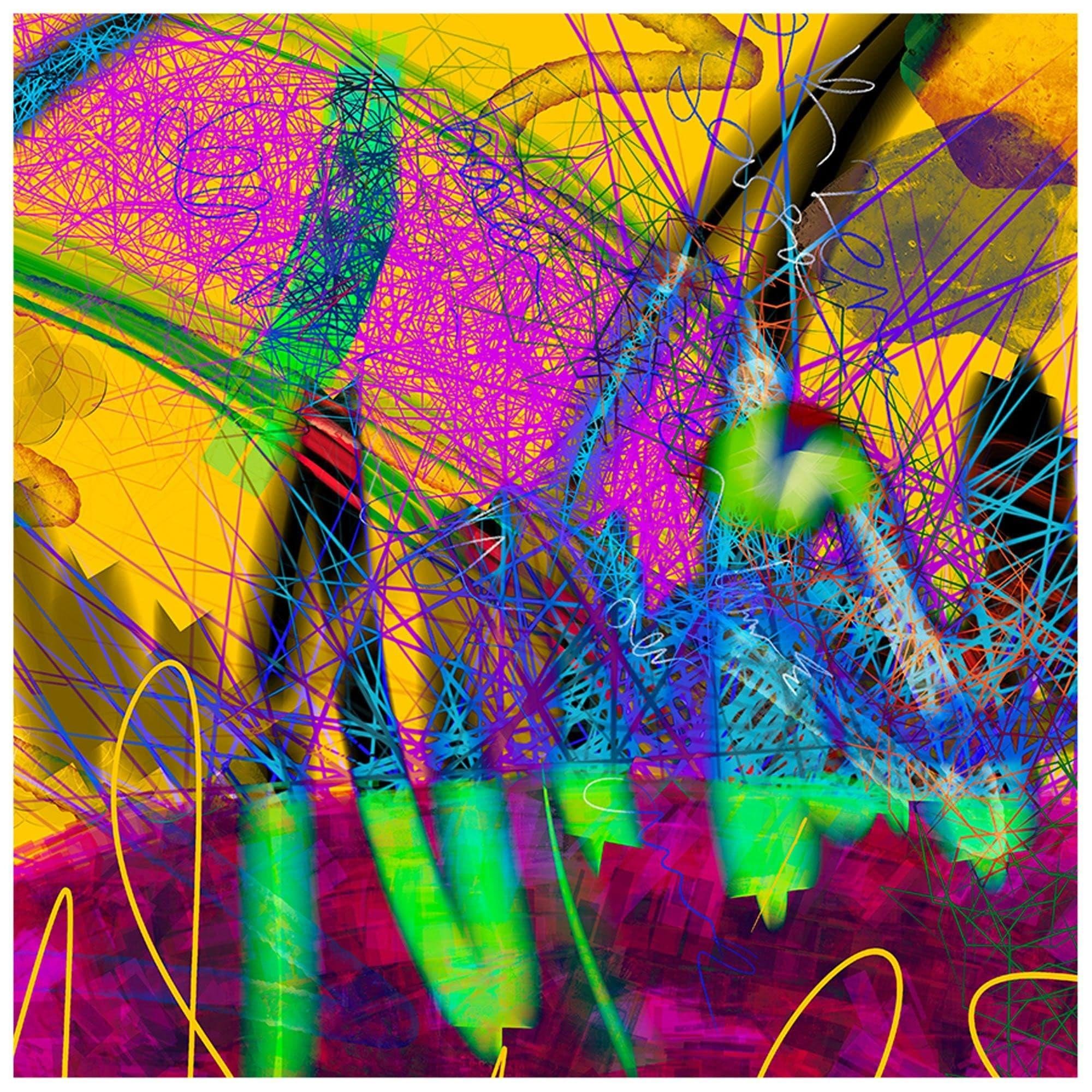 Testing 3 - Abstract Collection - Baskı